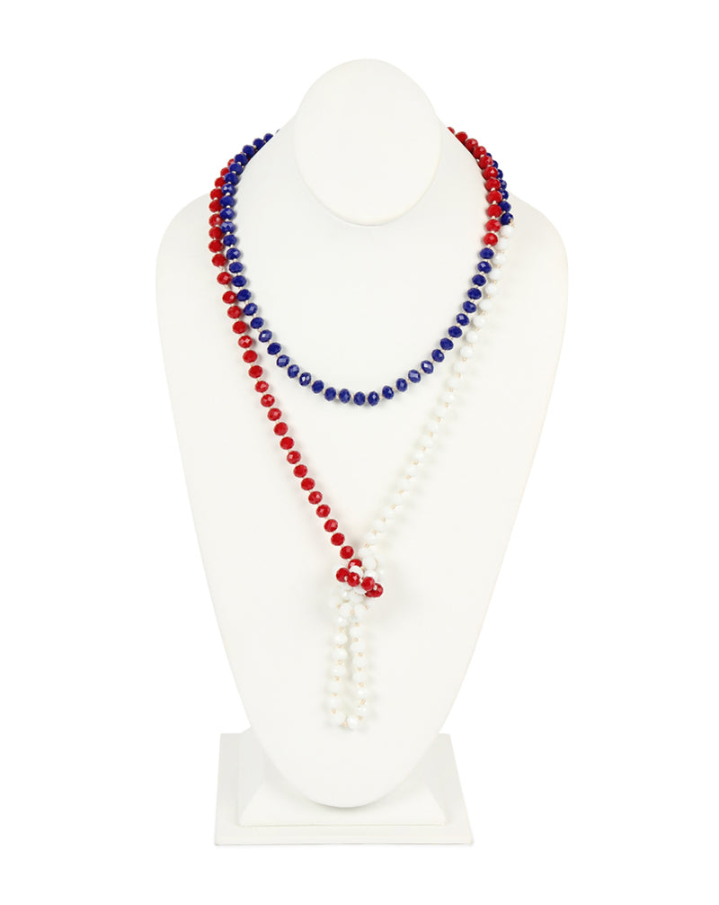 Longline Hand Knotted Necklace