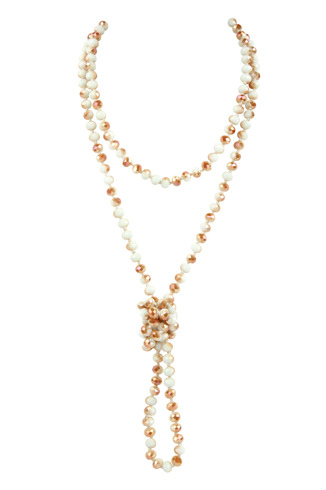 Longline Hand Knotted Necklace