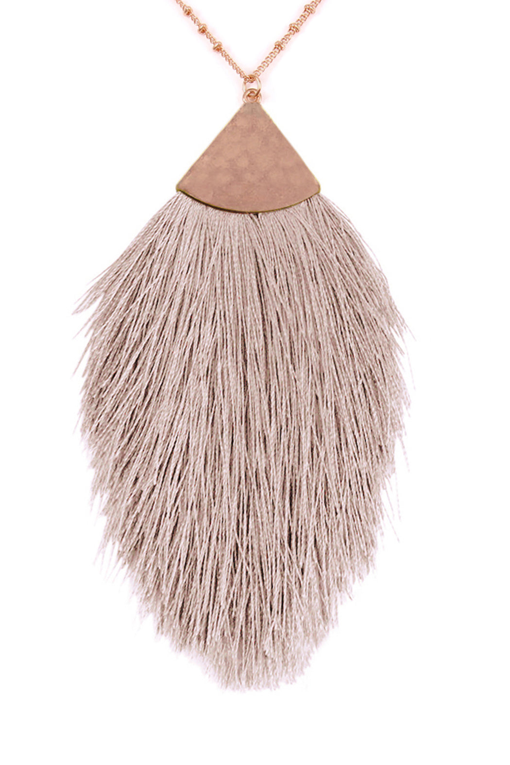 Tassel Pendant Necklace