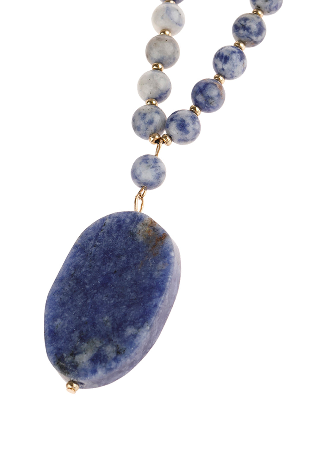 Natural Stone Beaded Necklace