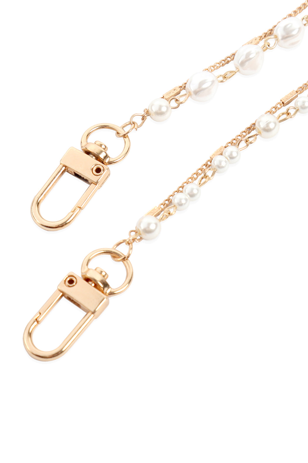 Layered Link Convertible Chain Or Necklace Bag Chain