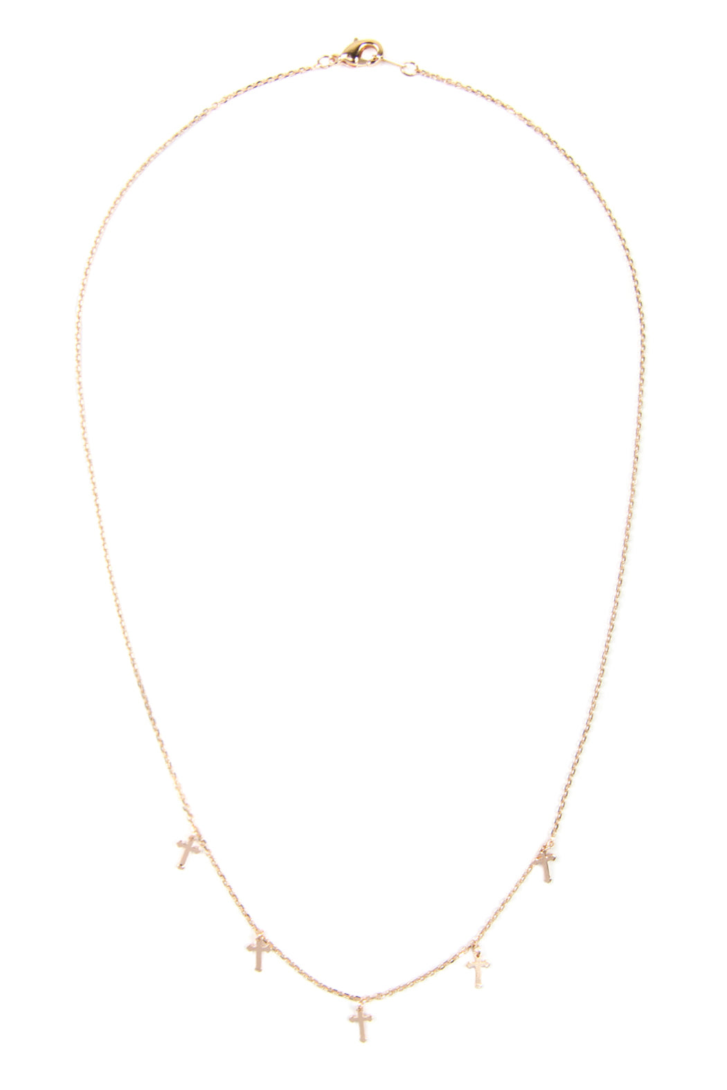 Dainty Small Cross Necklace