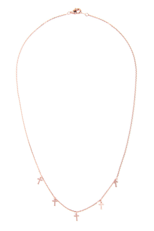 Dainty Small Cross Necklace