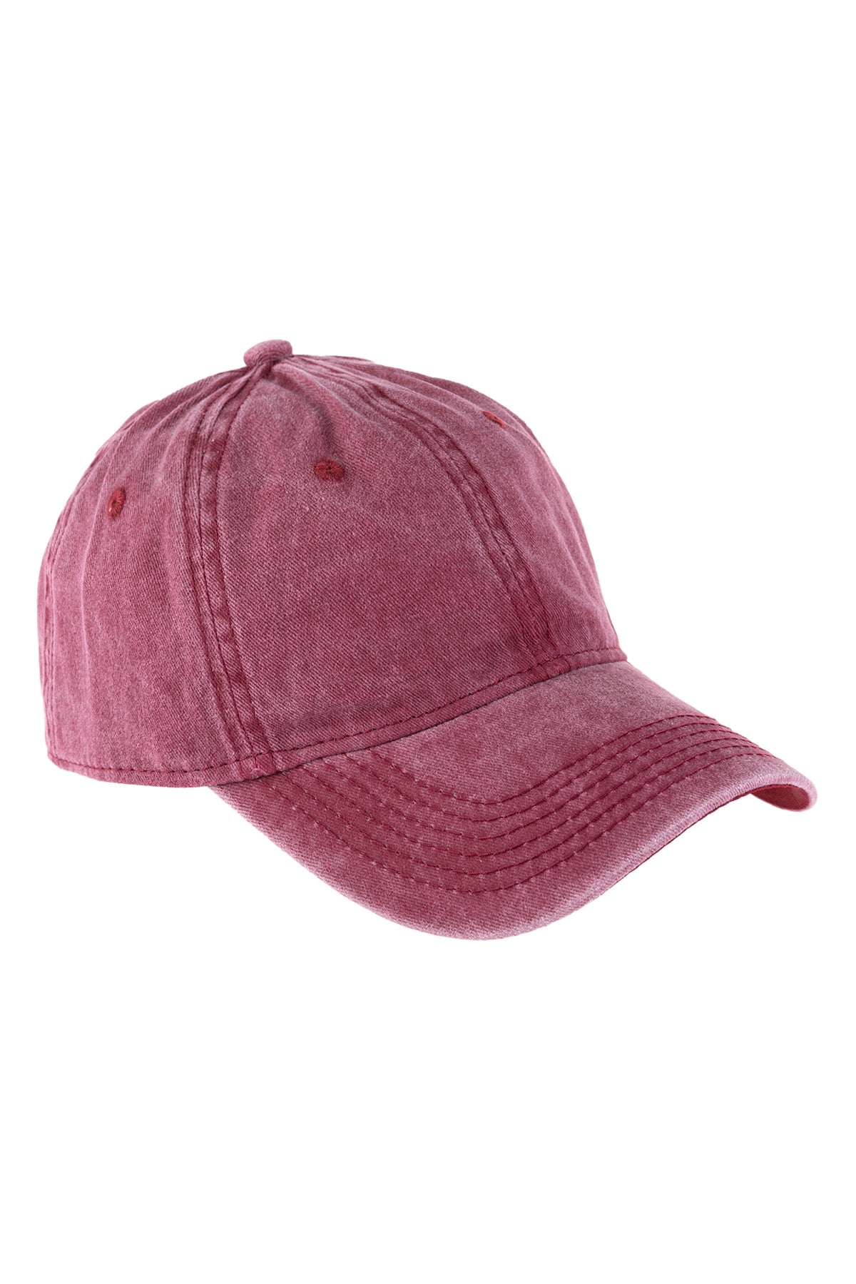 Acid Washed Baseball Cap / 6PCS
