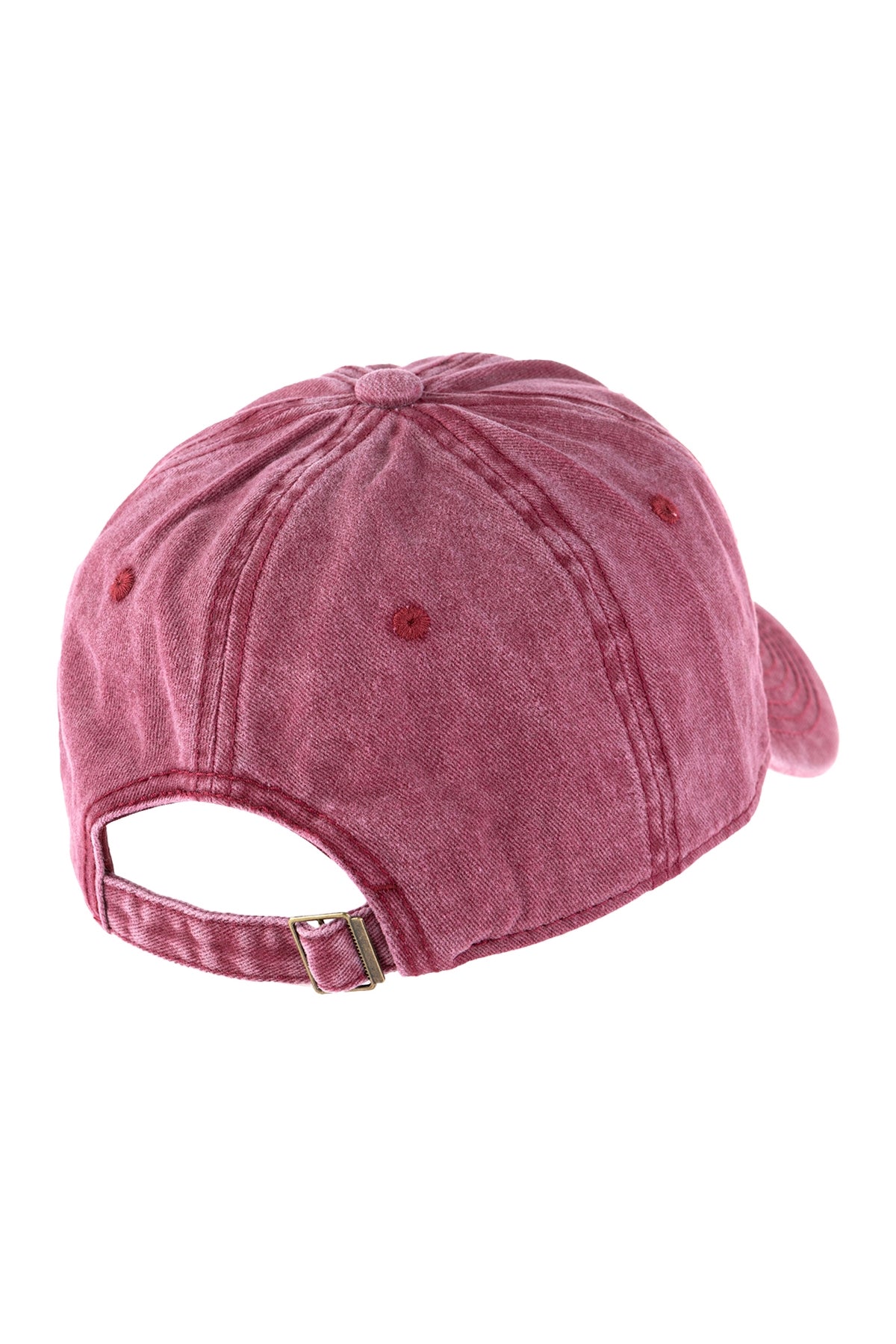 Acid Washed Baseball Cap / 6PCS