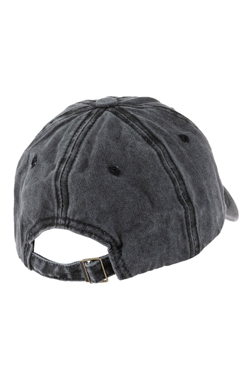 Acid Washed Baseball Cap / 1PC