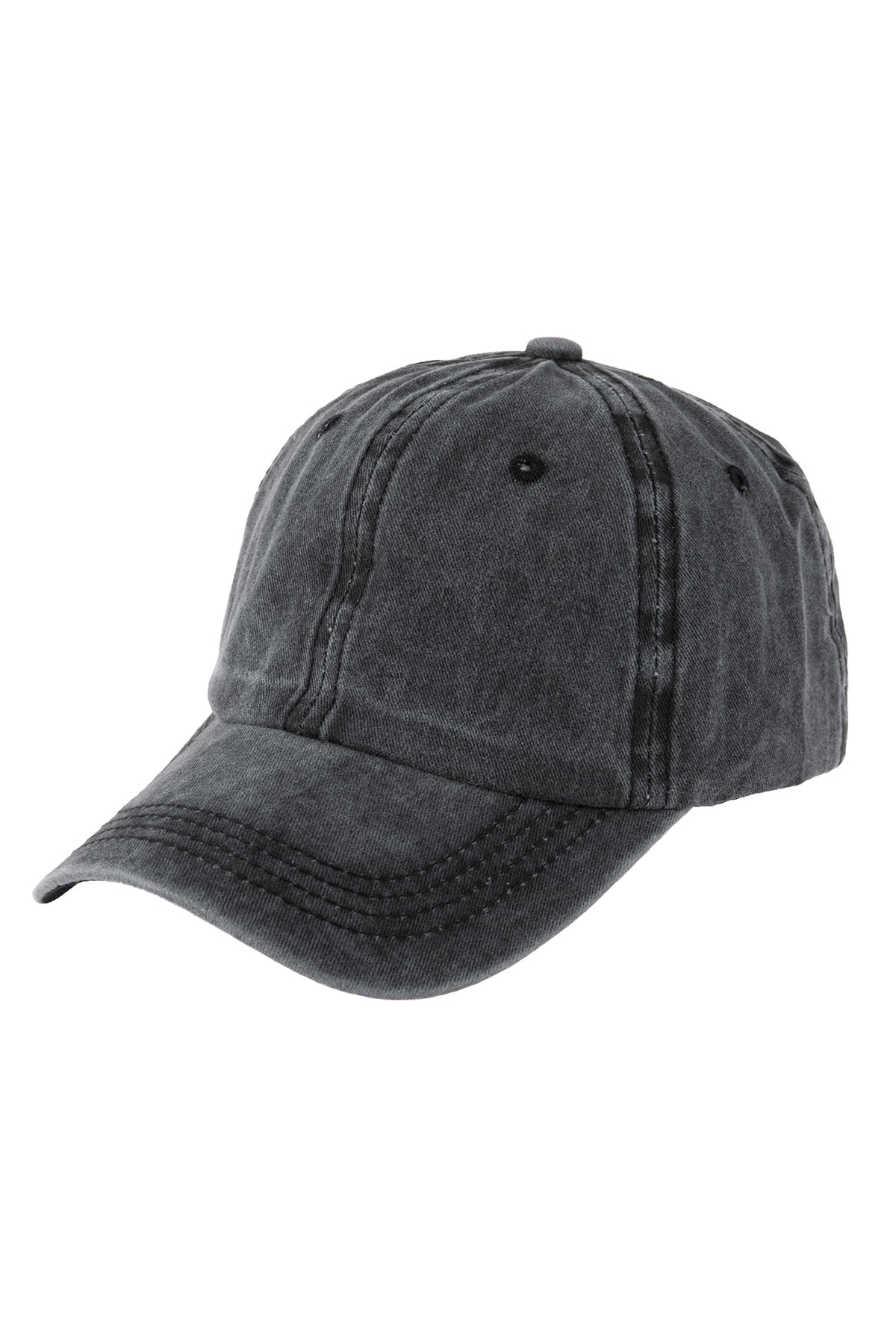 Acid Washed Baseball Cap / 6PCS