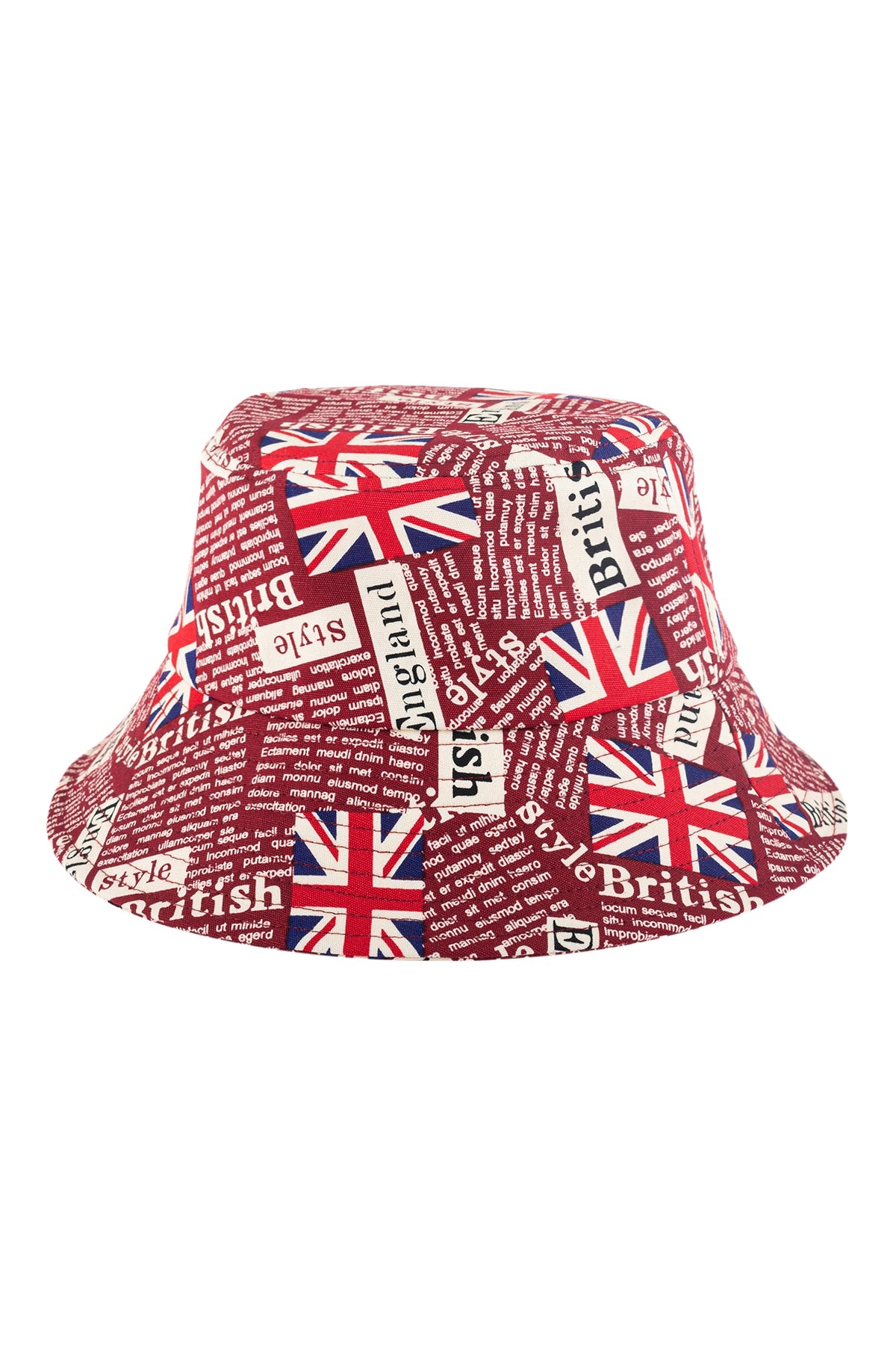 England Printed Bucket Hat