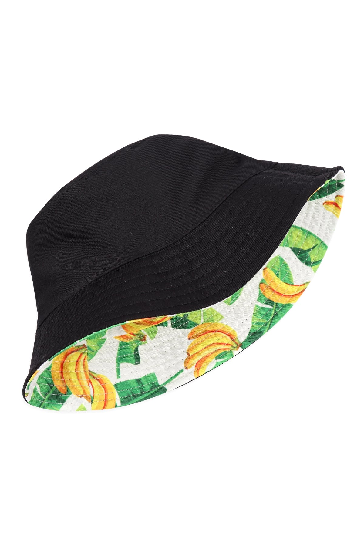 Print Double Side Wear Reversible Bucket Hat