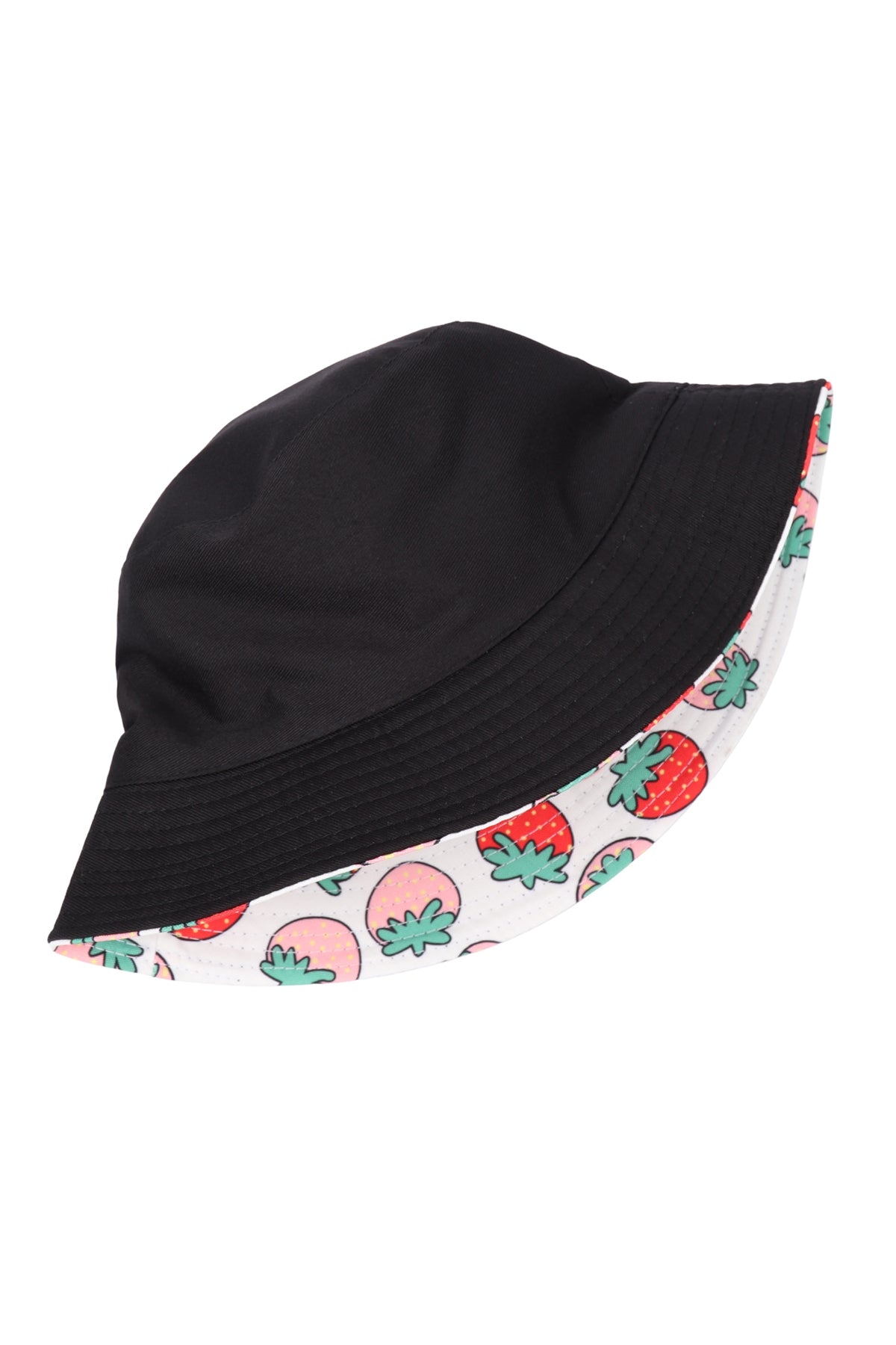 Print Double Side Wear Reversible Bucket Hat