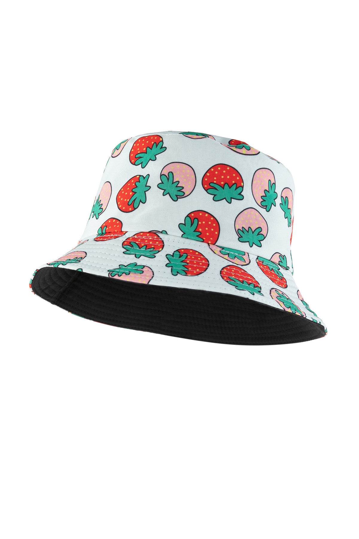 Print Double Side Wear Reversible Bucket Hat