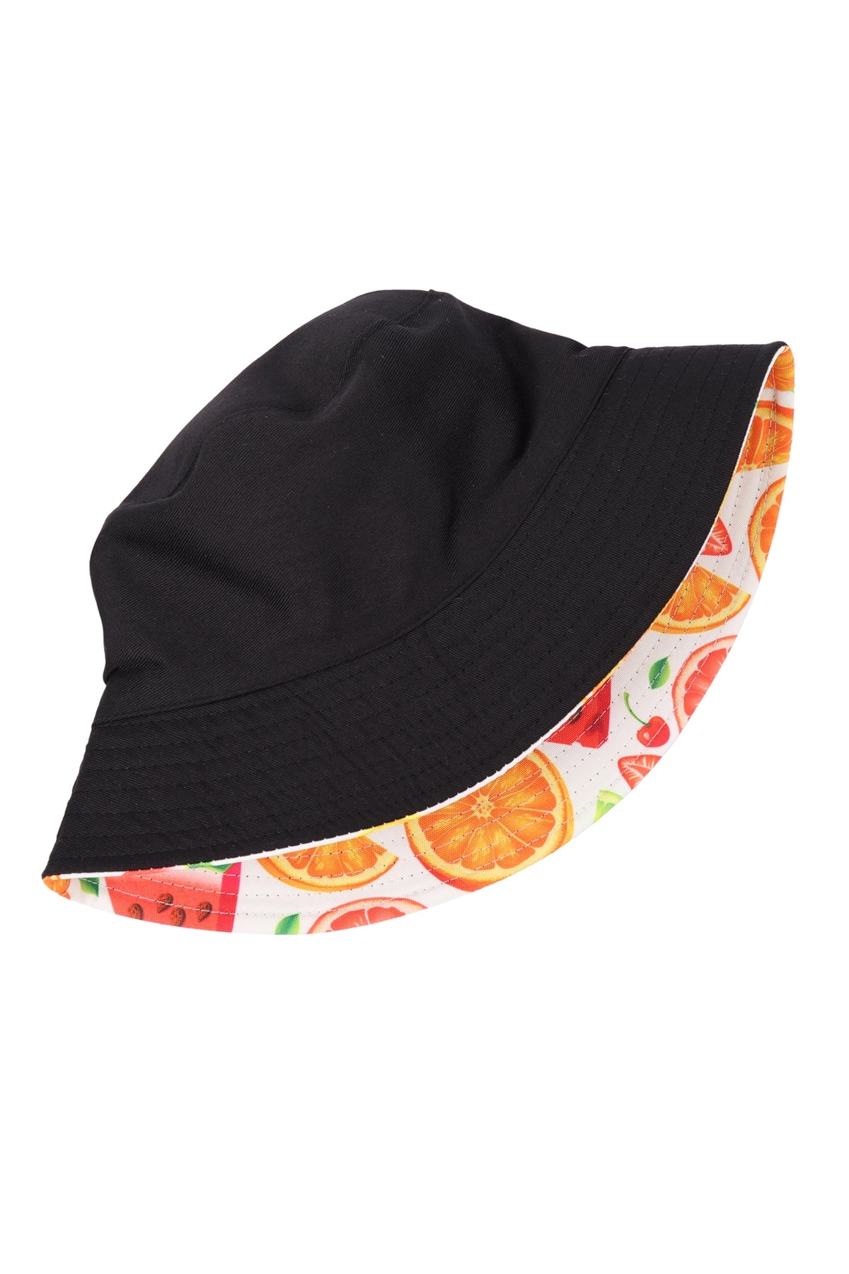 Print Double Side Wear Reversible Bucket Hat