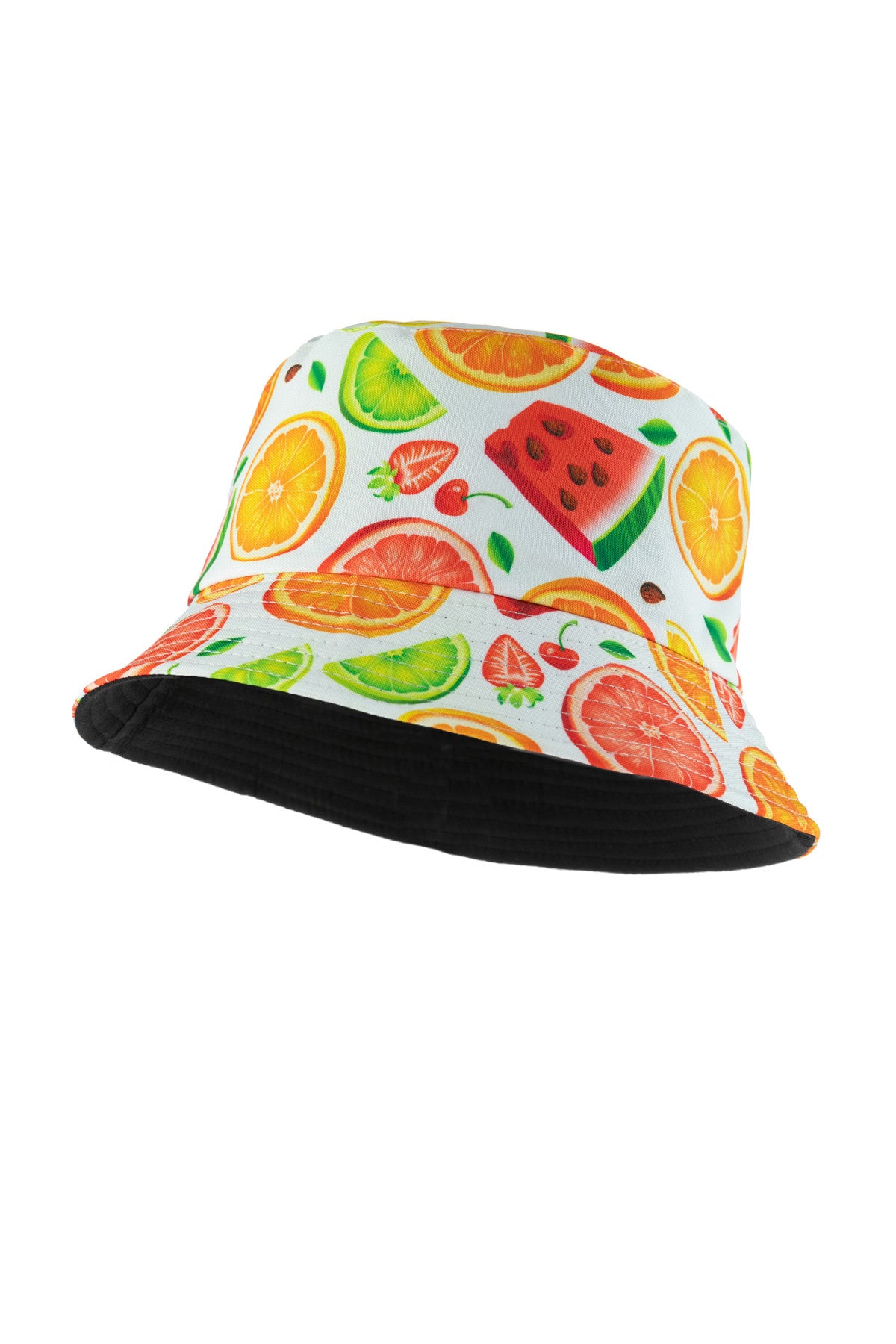 Print Double Side Wear Reversible Bucket Hat