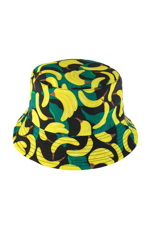 Print Double Side Wear Reversible Bucket Hat /1PC