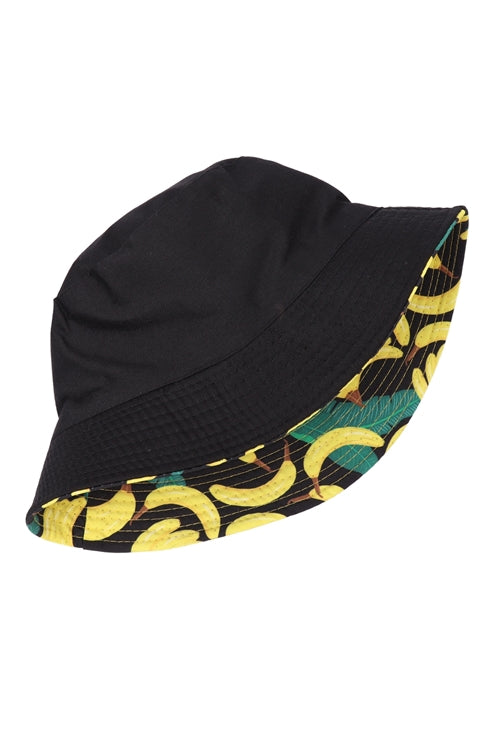 Print Double Side Wear Reversible Bucket Hat /1PC