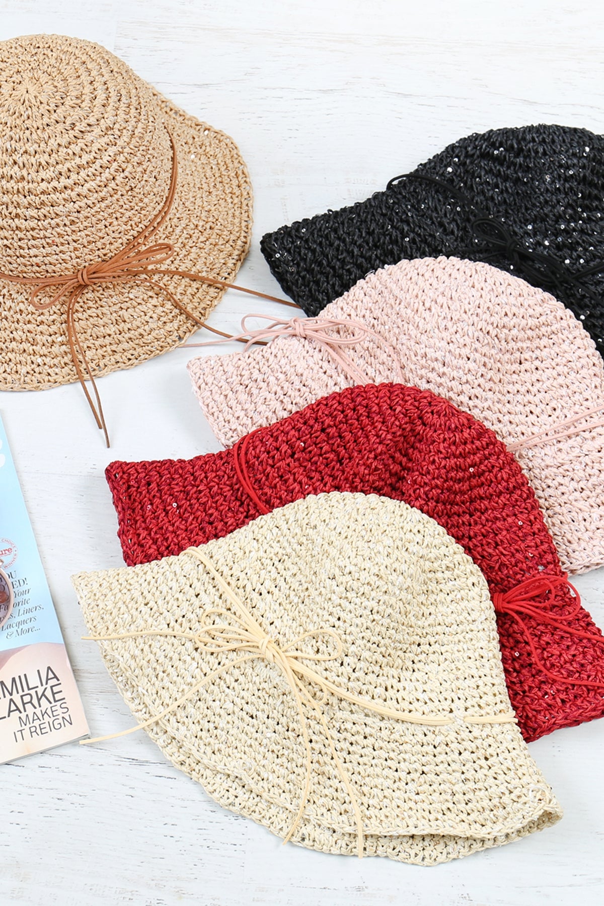 Weaved Lady Bucket Hat