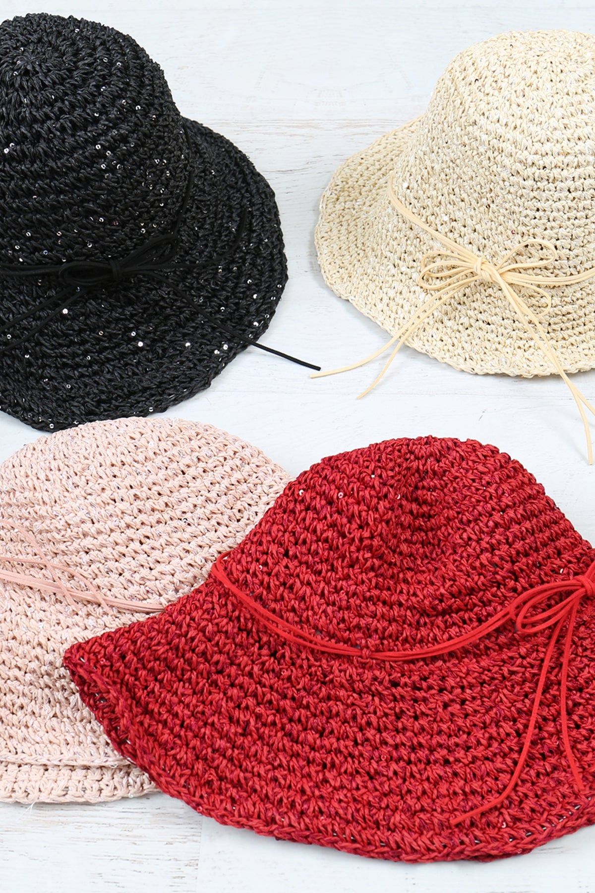 Weaved Lady Bucket Hat
