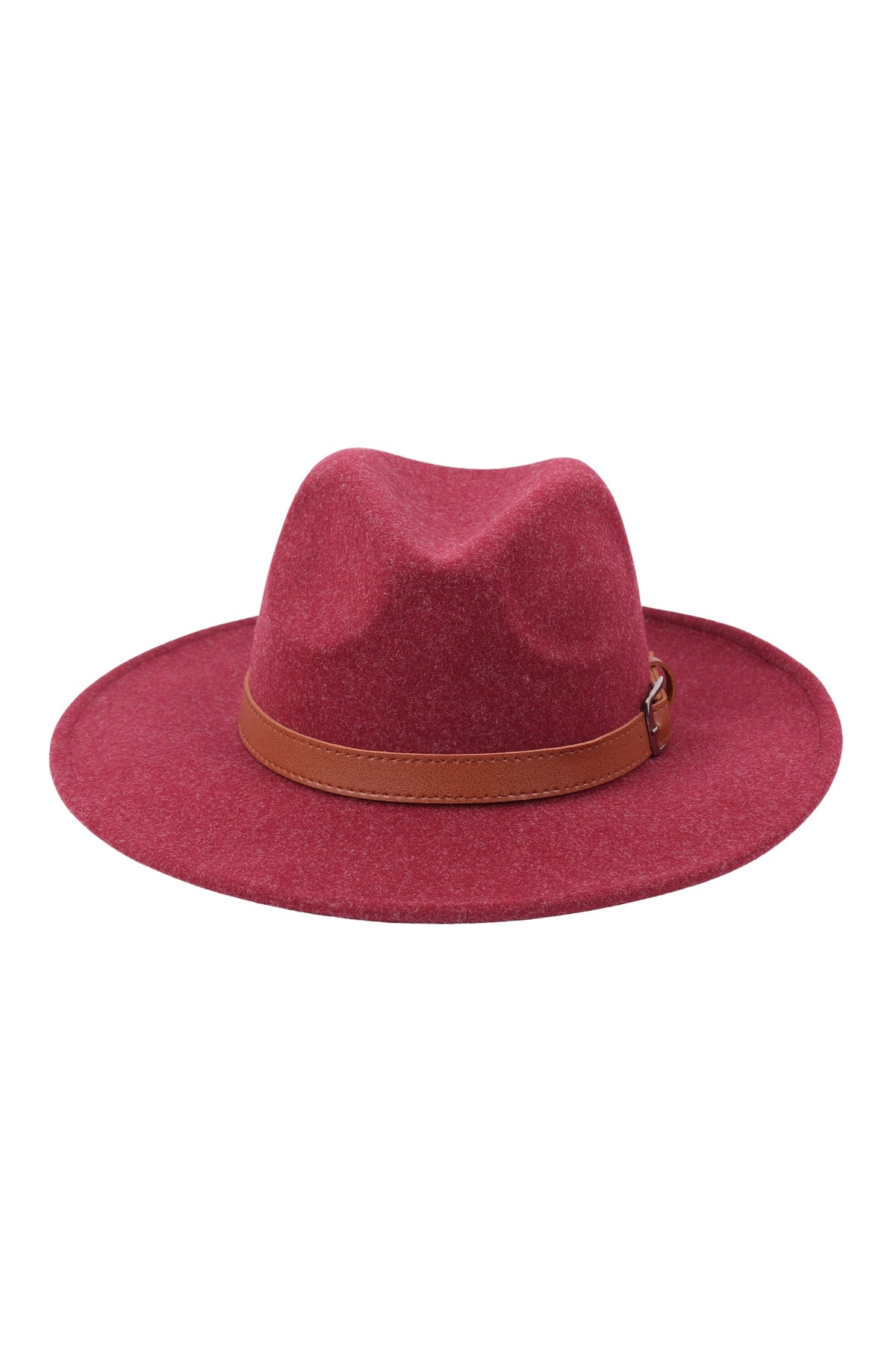 Brim Fashion Hat With Adjustable Buckle