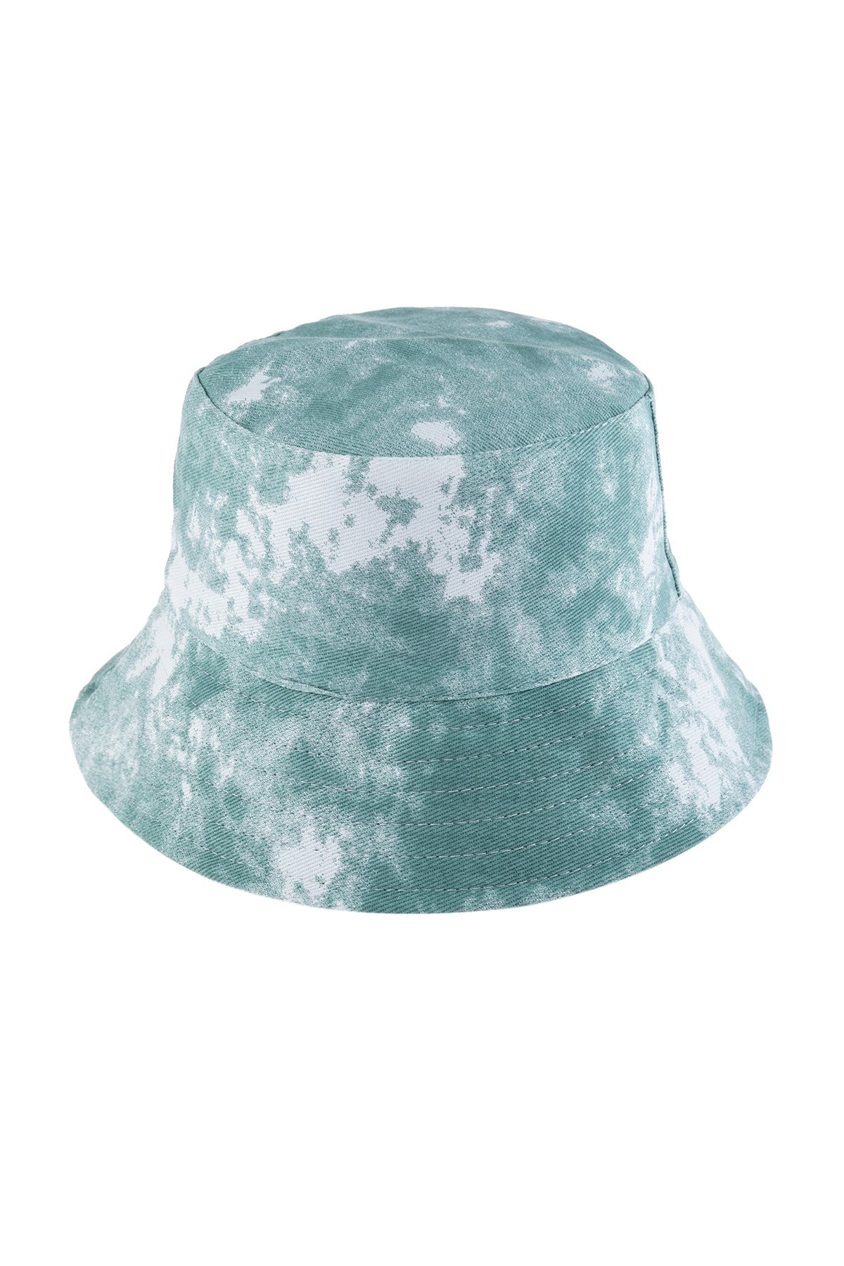 Patched Dye Double Side Wear Reversible Bucket Hat