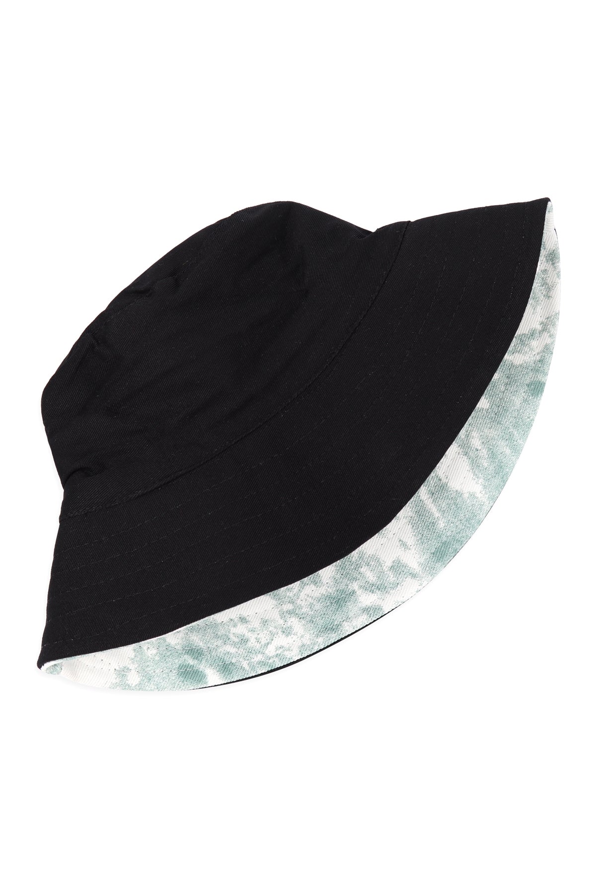 Patched Dye Double Side Wear Reversible Bucket Hat