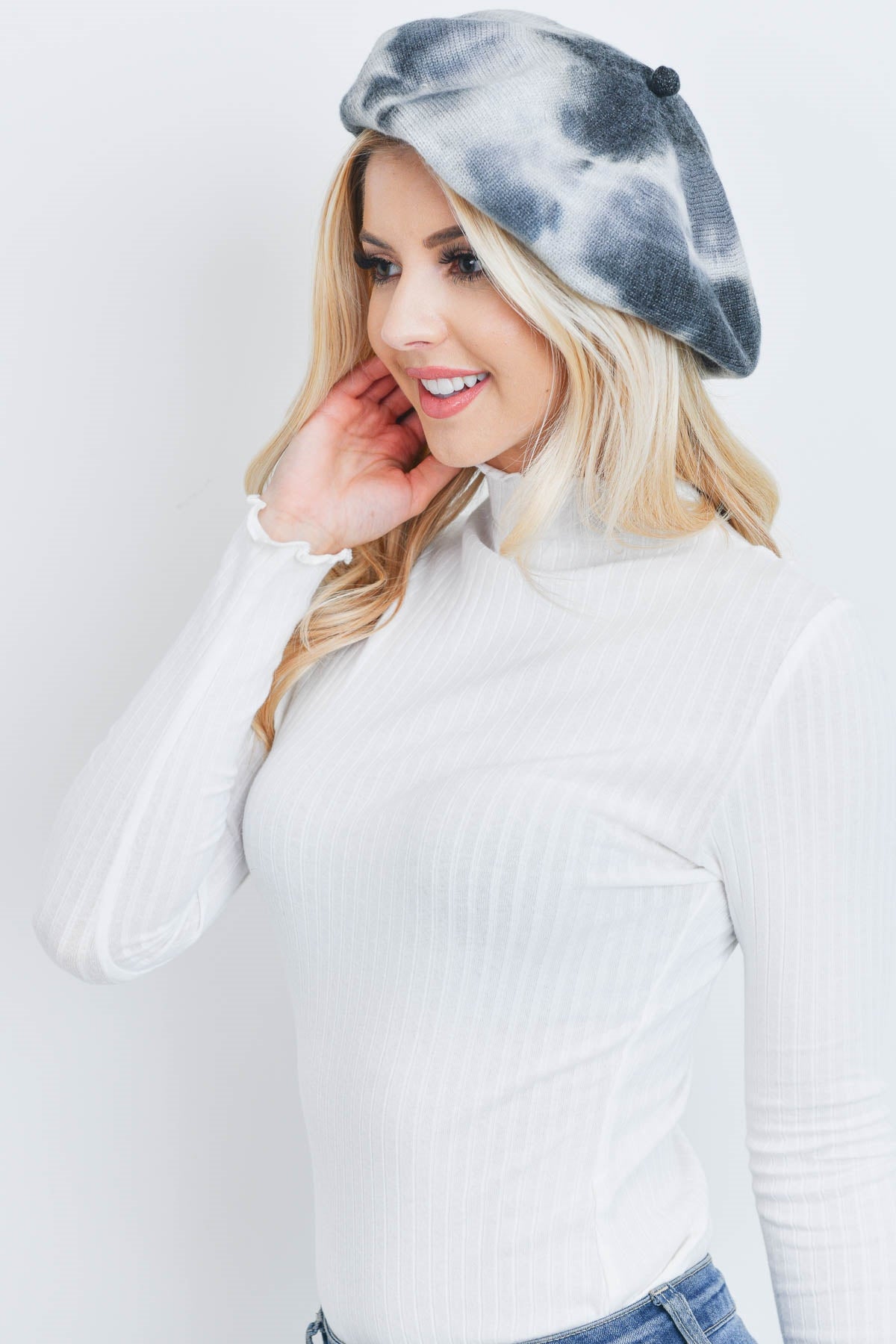 Tie Dye Beret Fashion Hat