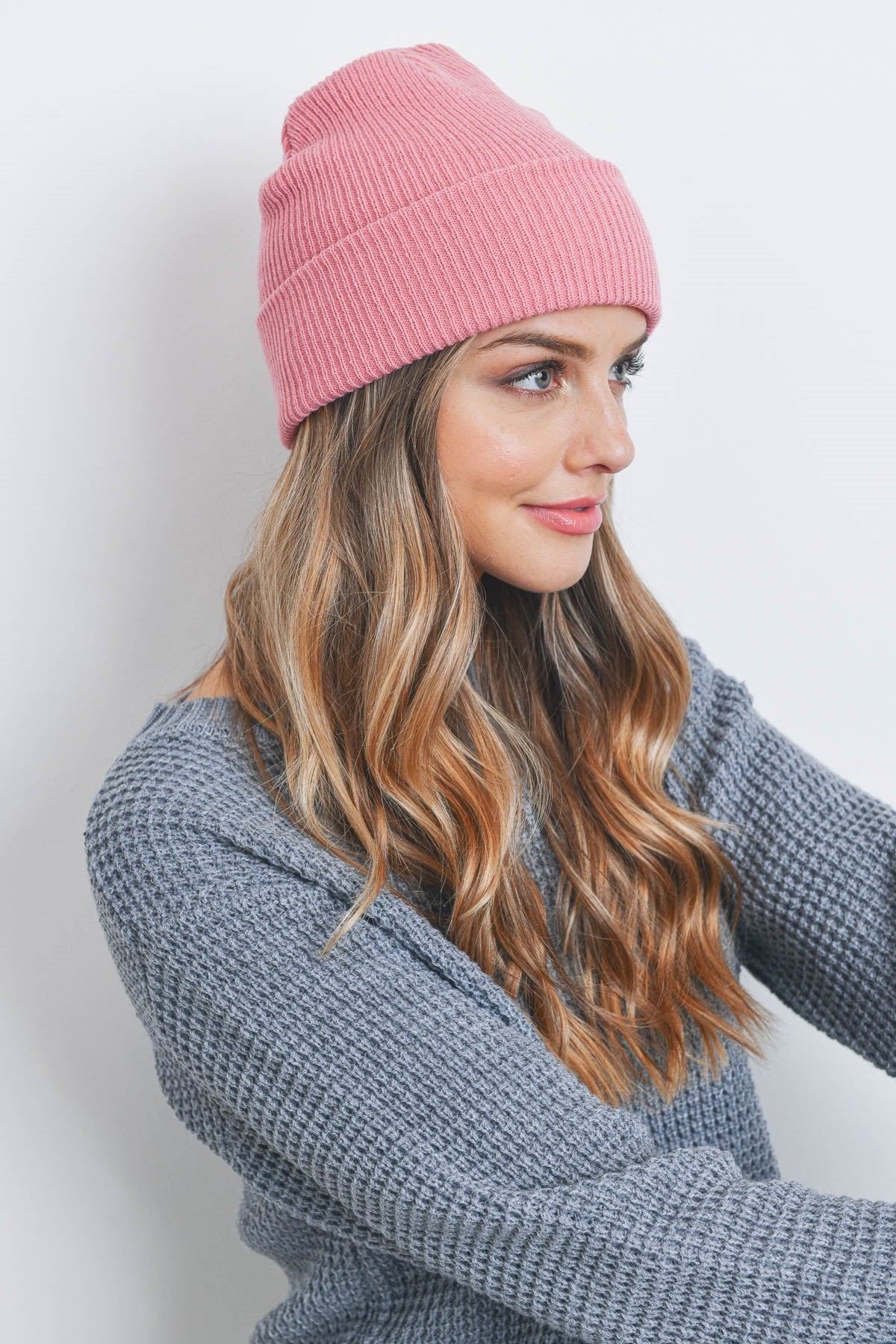 Plain And Simple Knitted Fashion Beanie