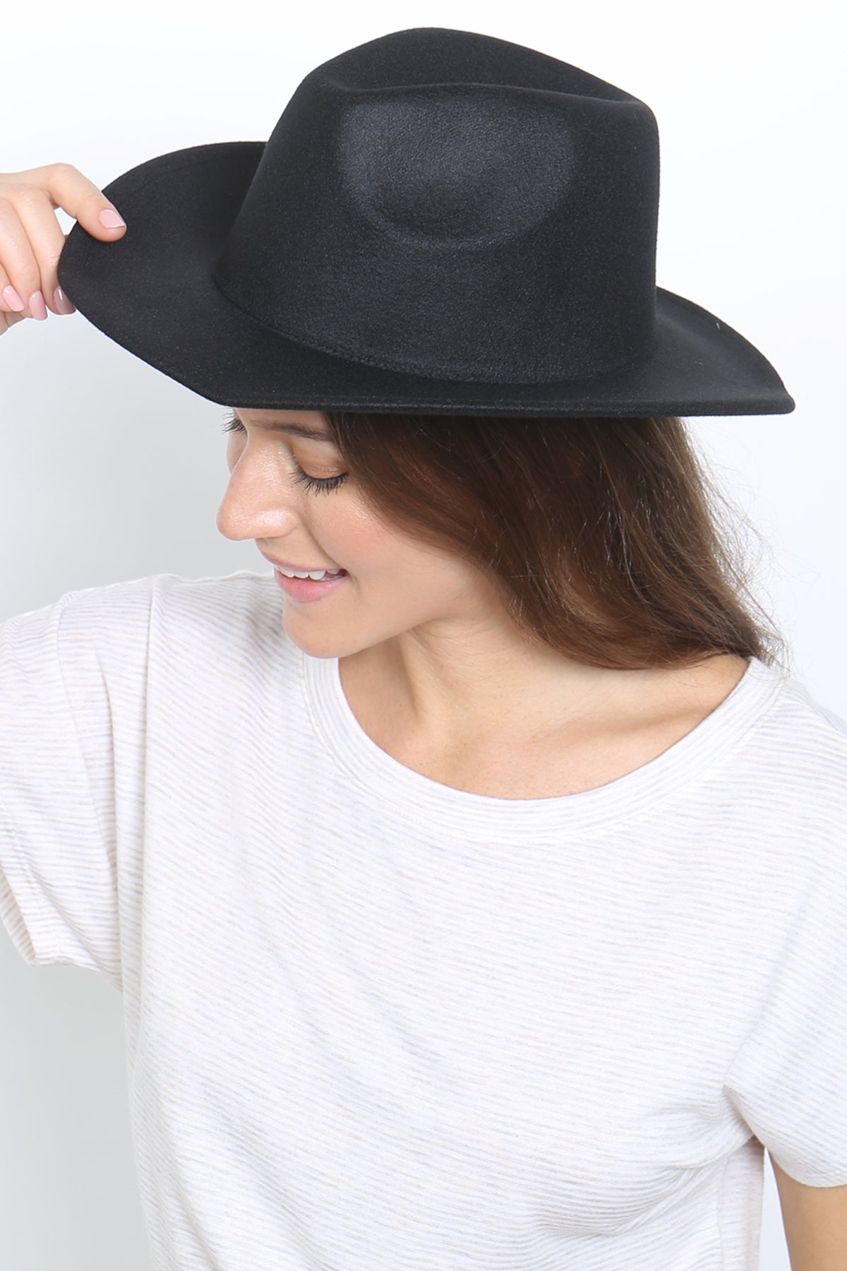 Felt Fashion Brim Hat