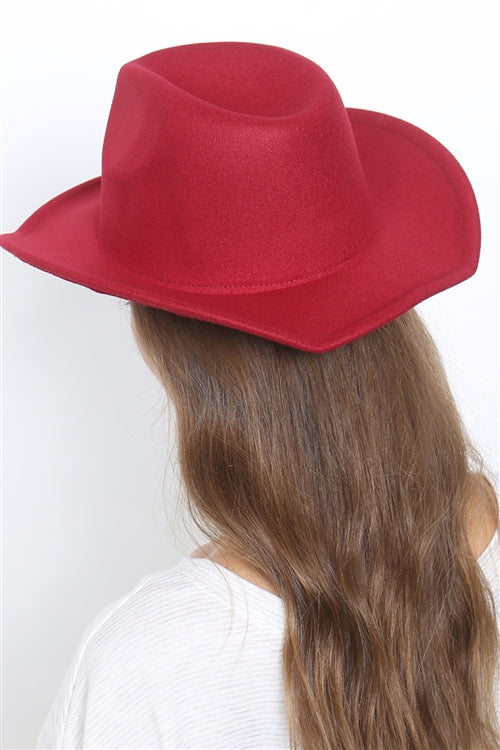 Felt Fashion Brim Hat