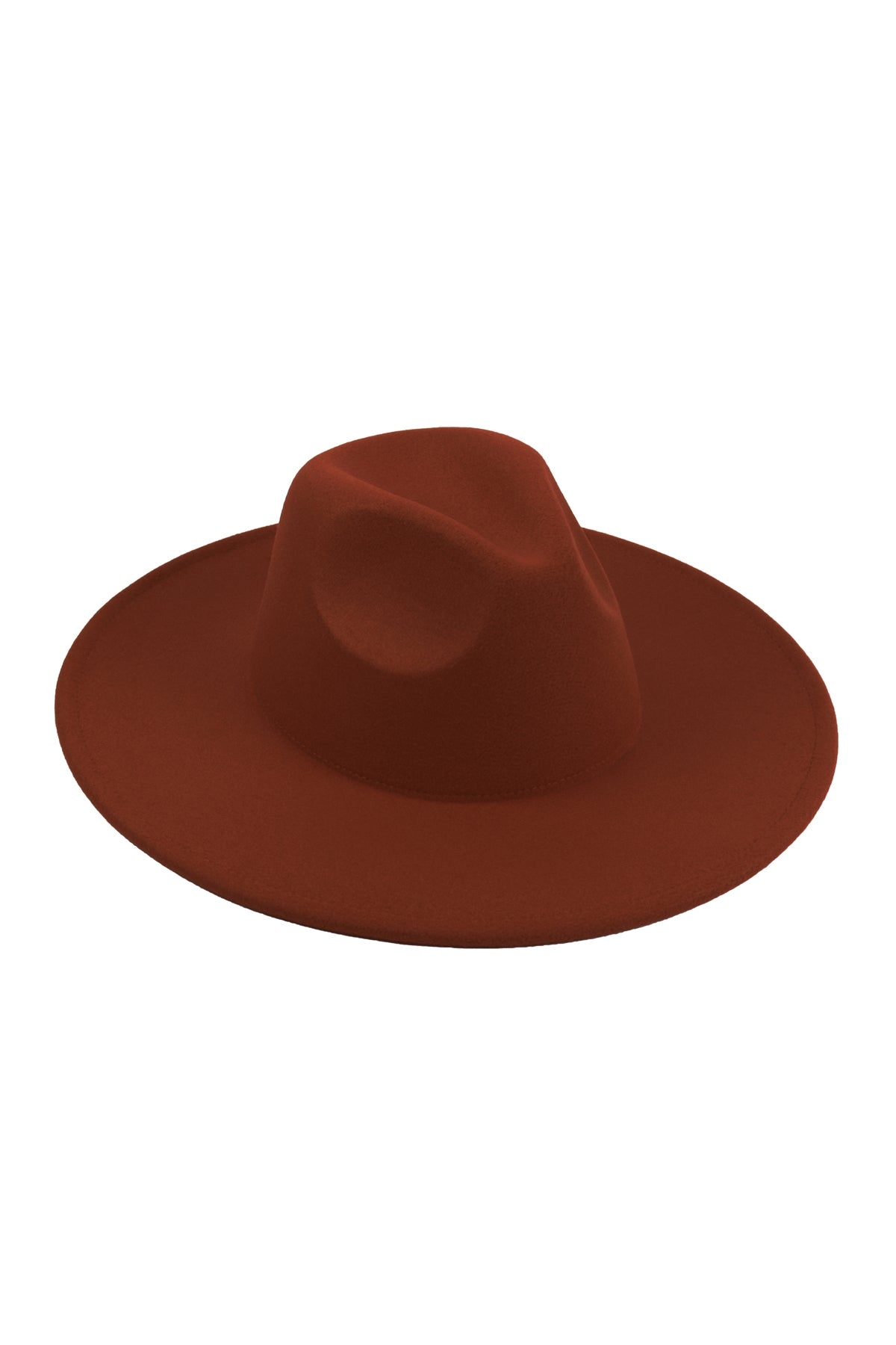 Felt Fedora Fashion Brim Hat