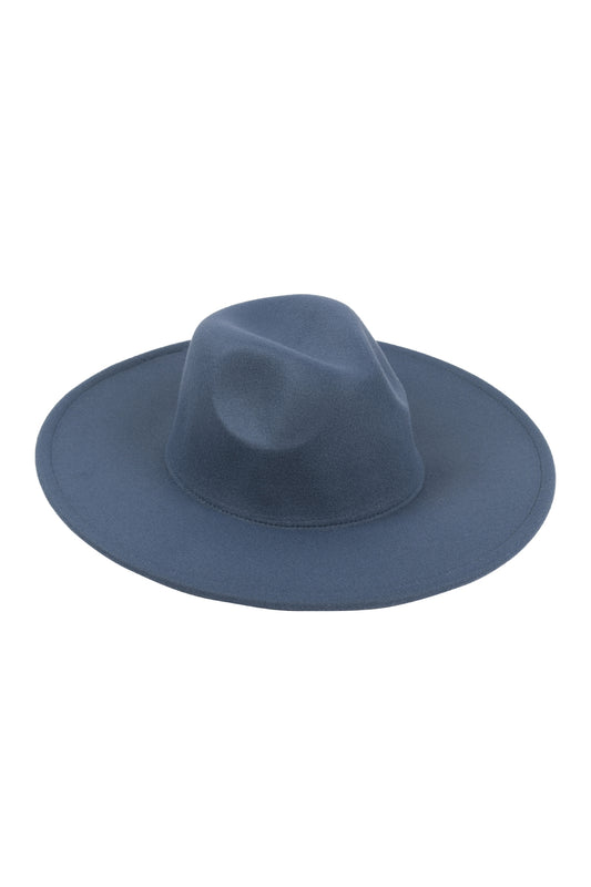 Felt Fedora Fashion Brim Hat