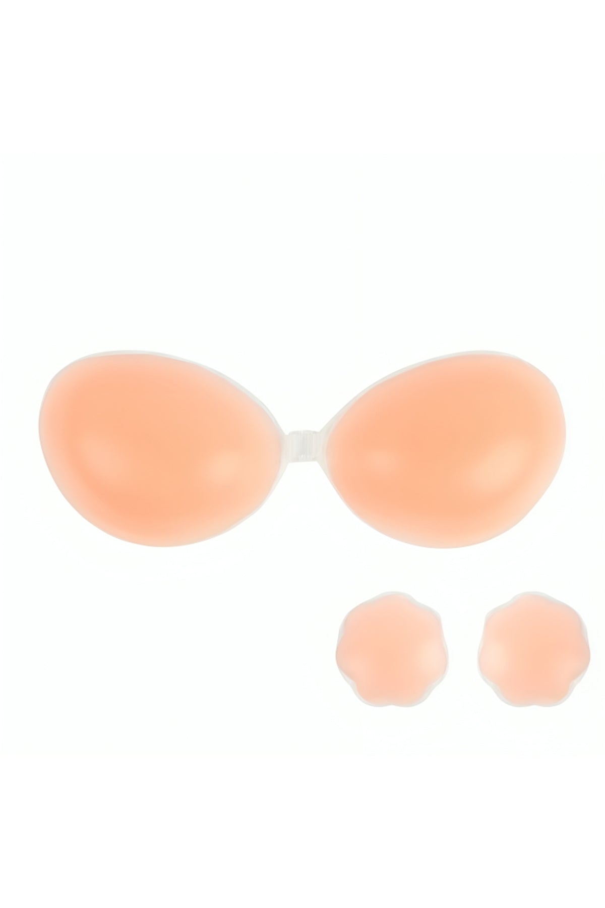 Adhesive Silicone Reusable Strapless Nu Bra