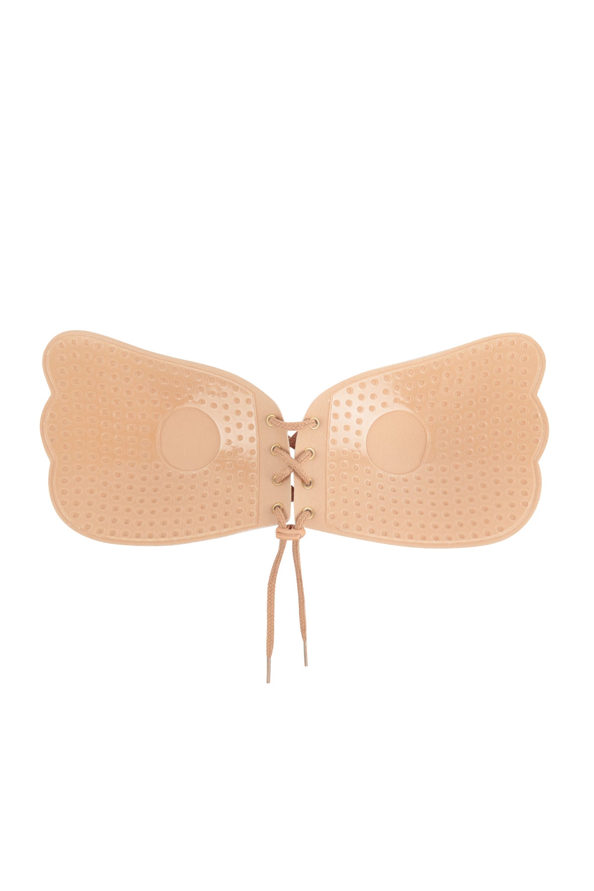 Wing Shape Rope Pull Reusable Strapless Nu Bra w Nipple Tape