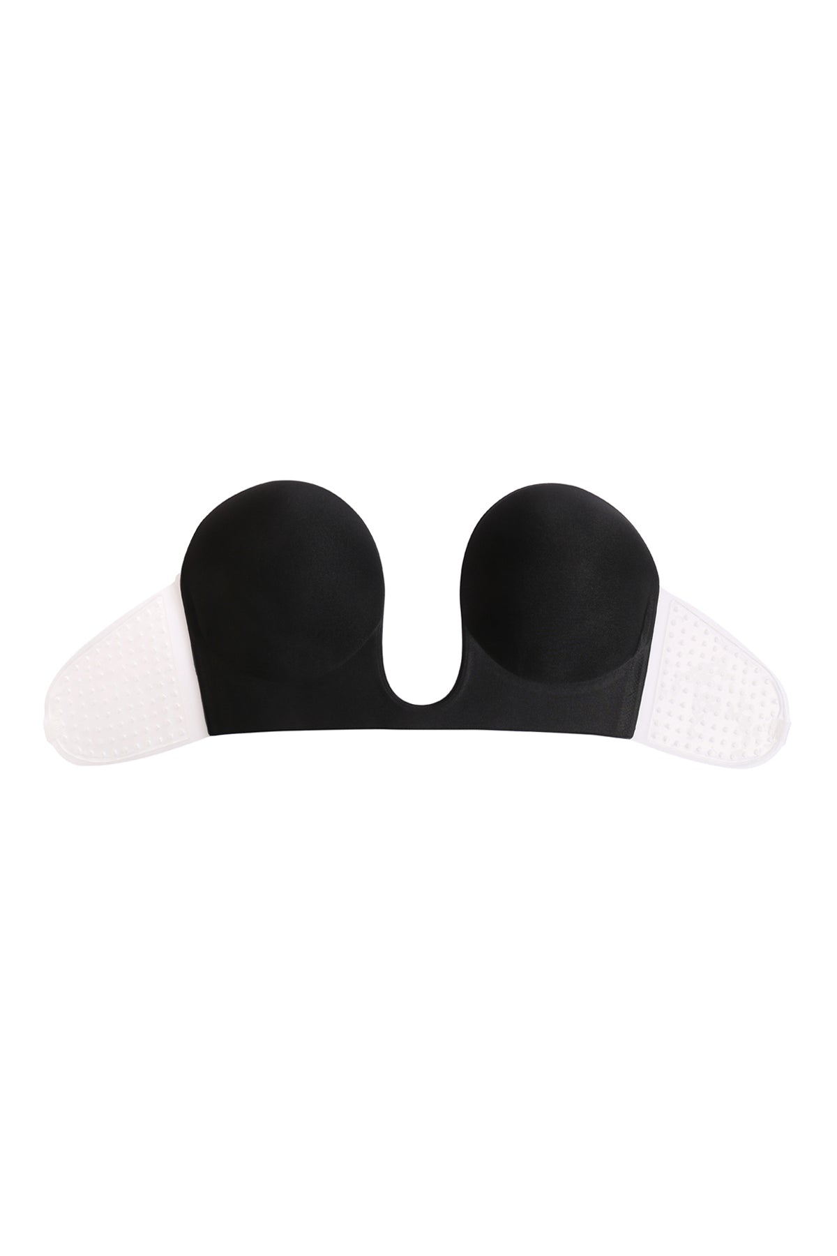 Strapless Push-Up Adhesive Nu Bra with Nipple tape and Transparent Strap