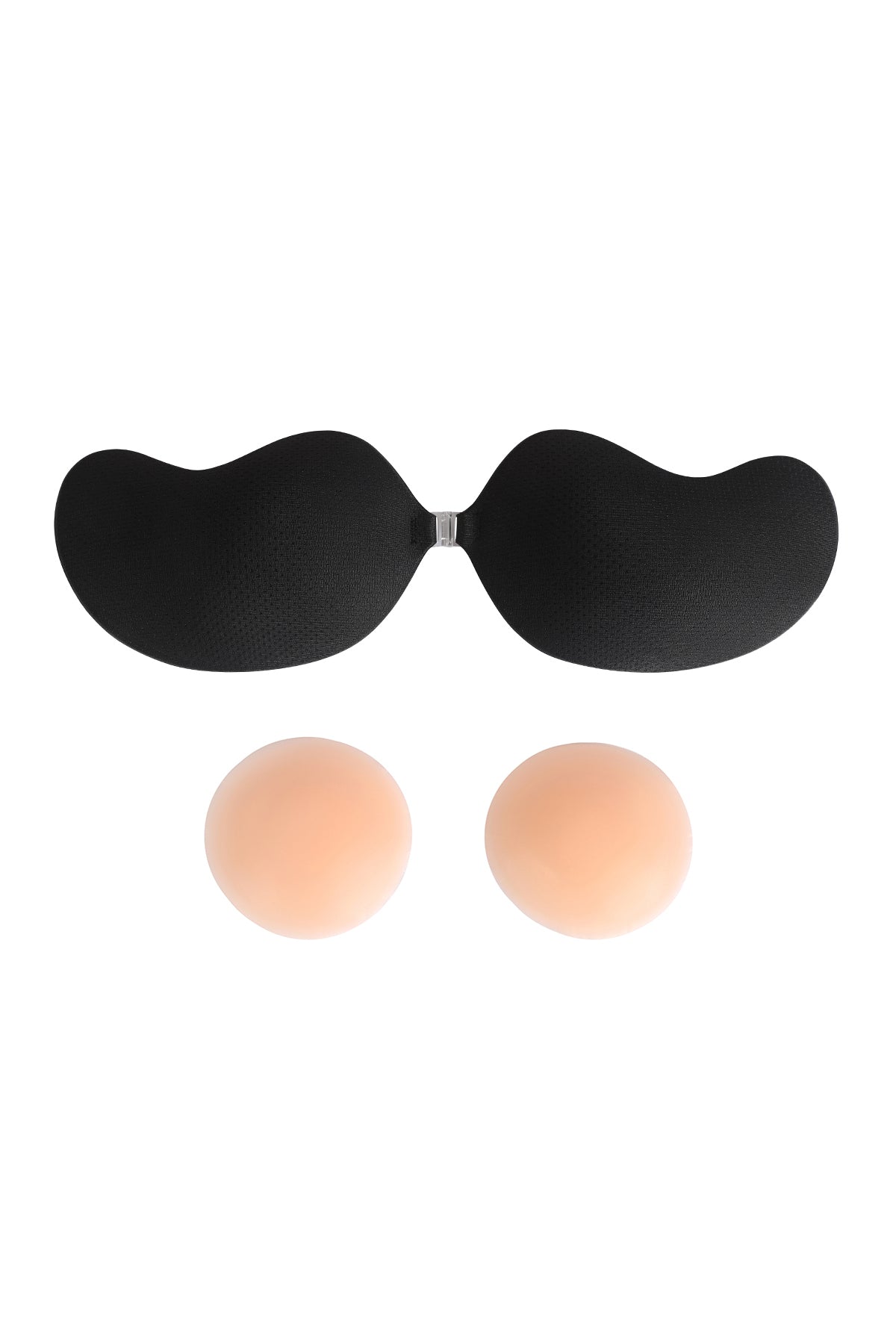 Bra  Invinsible Strapless Double Push Up With Nipple Cover