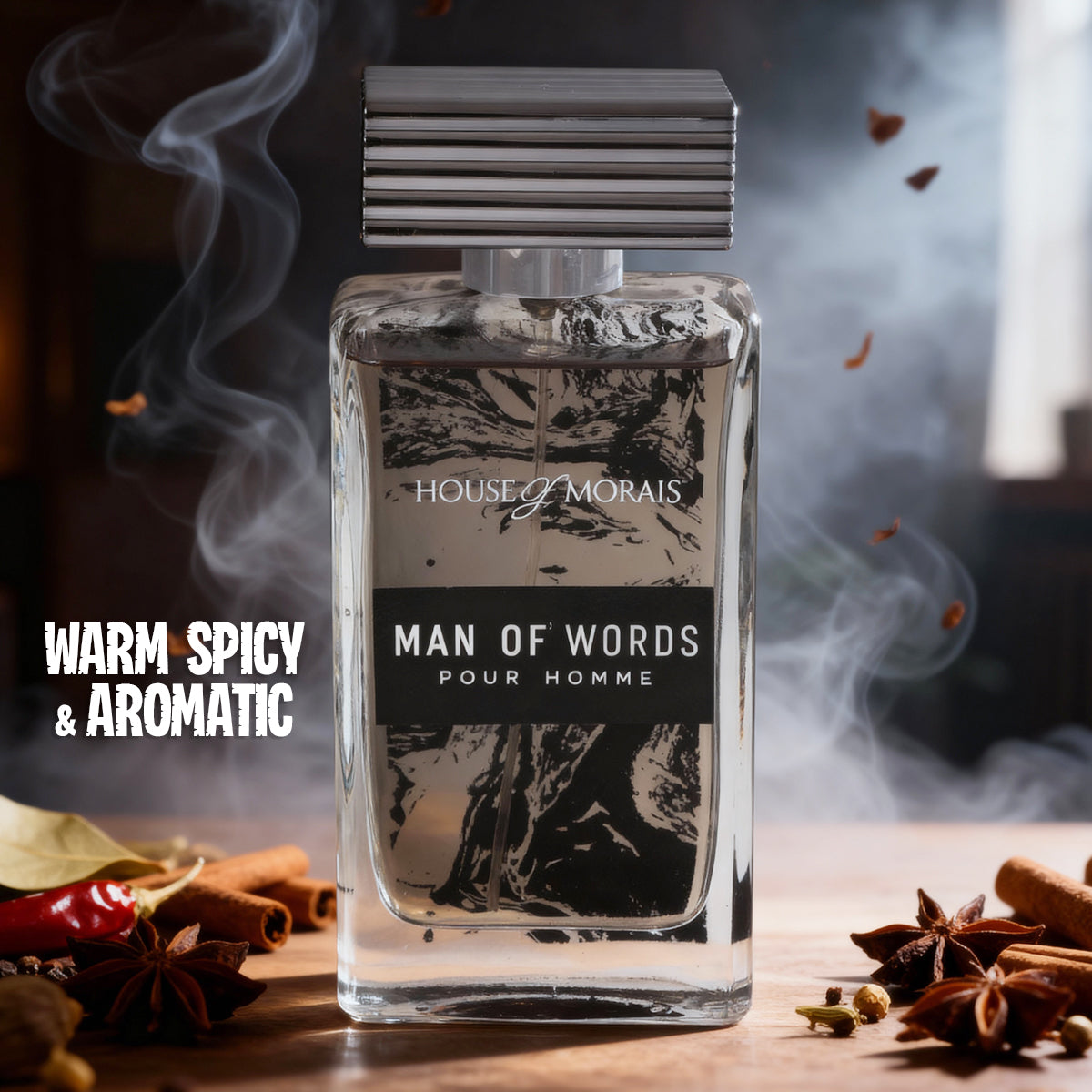 Man Of Words Spray Perfume Eau De Parfum For Men - 100ML/3.4FL.OZ.