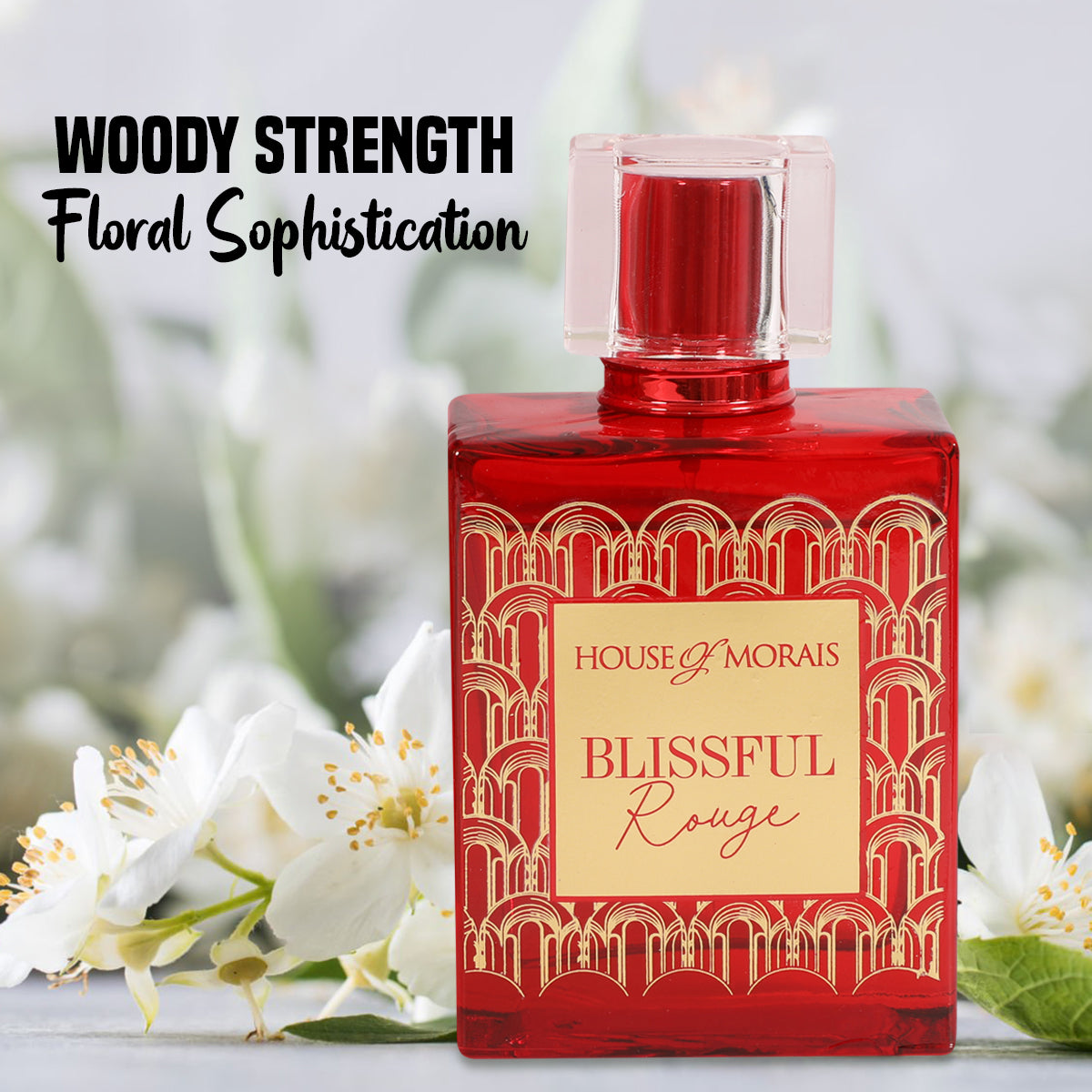 Blissful Rouge Spray Perfume Eau De Parfum For Women - 100ML/3.4FL.OZ.