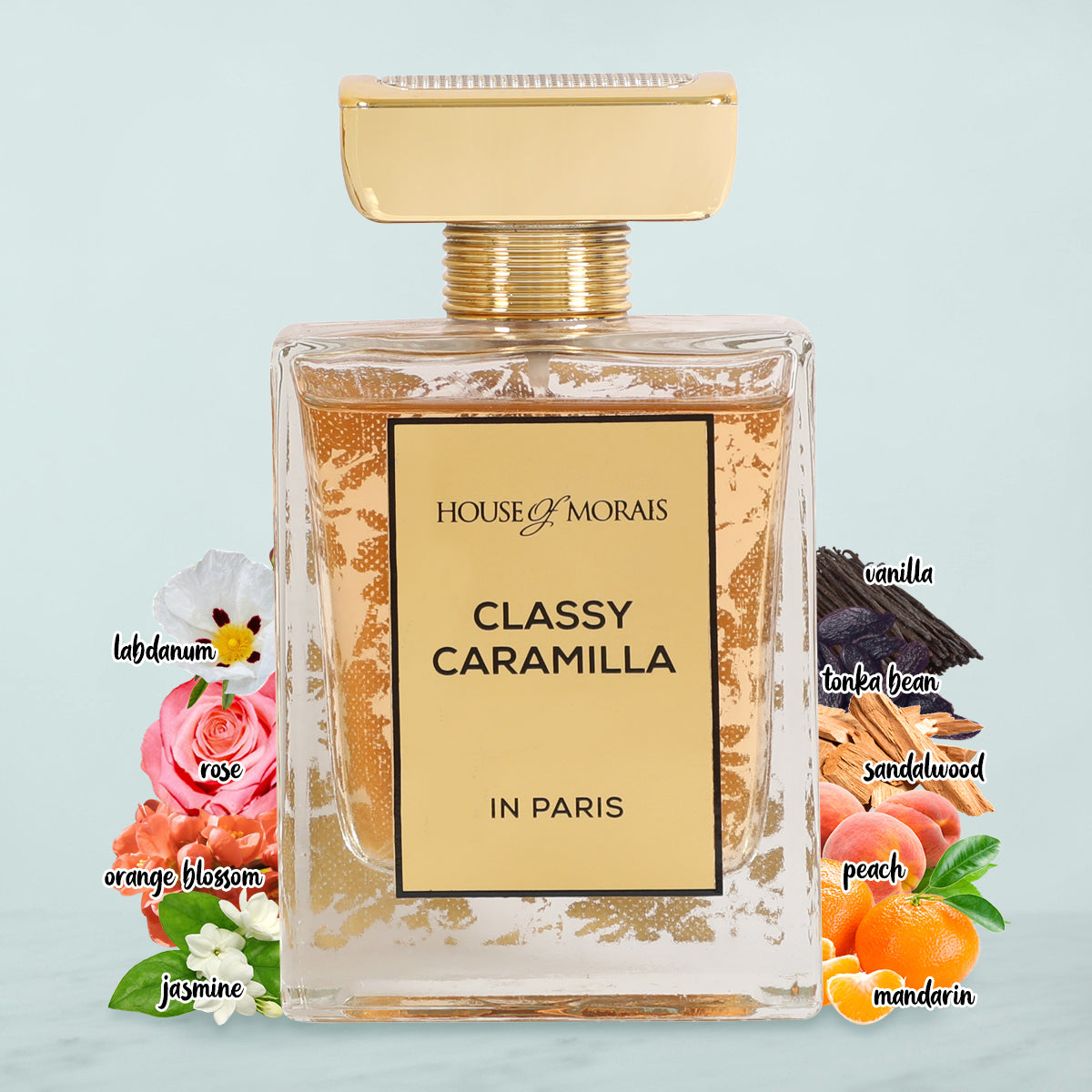Classy Caramilla In Paris Spray Perfume Eau De Parfum For Women - 100ML/3.4FL.OZ./3PCS
