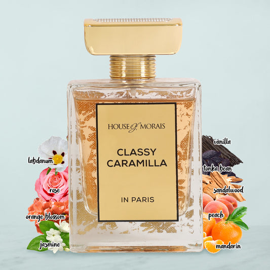 Classy Caramilla In Paris Spray Perfume Eau De Parfum For Women - 100ML/3.4FL.OZ./3PCS