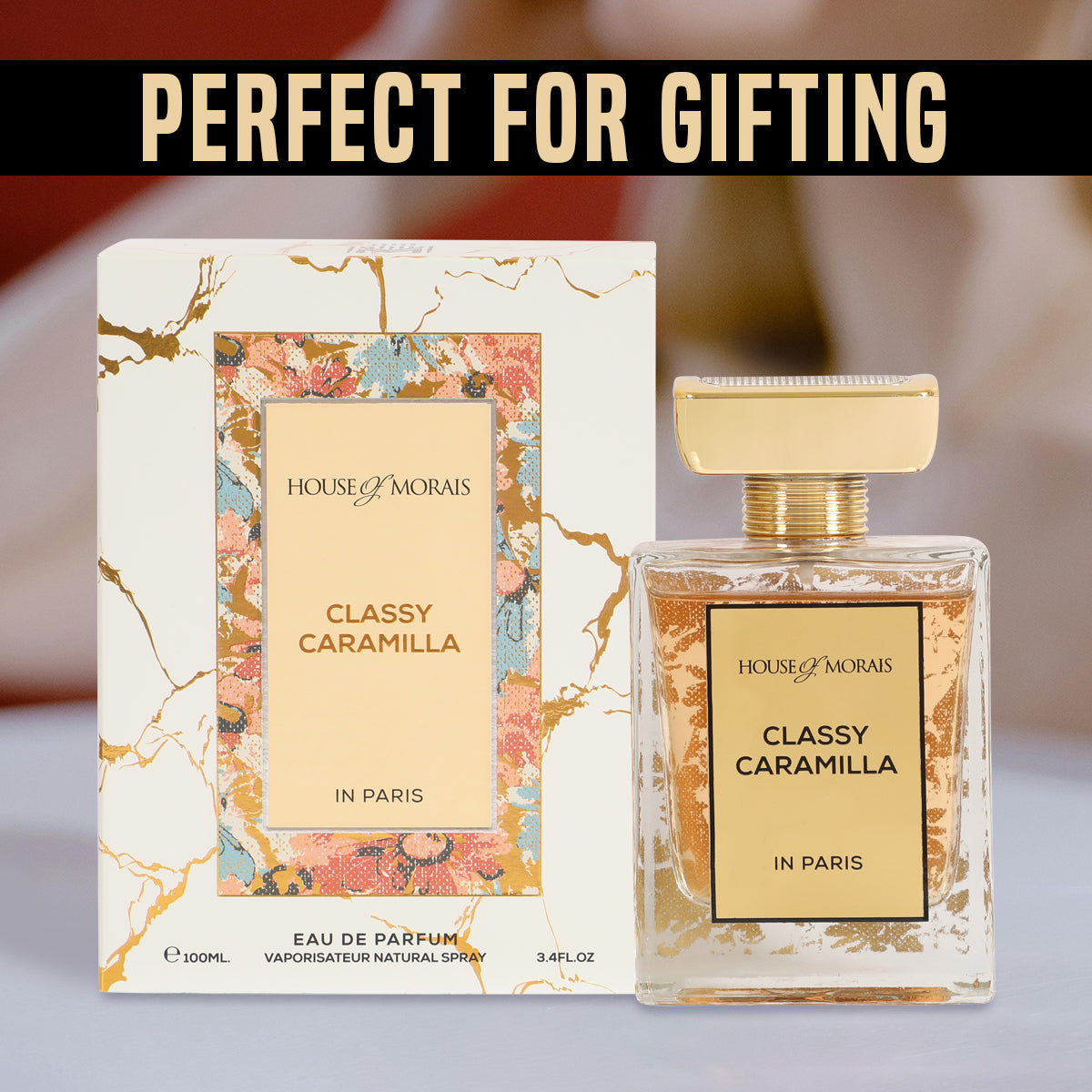 Classy Caramilla In Paris Spray Perfume Eau De Parfum For Women - 100ML/3.4FL.OZ./3PCS
