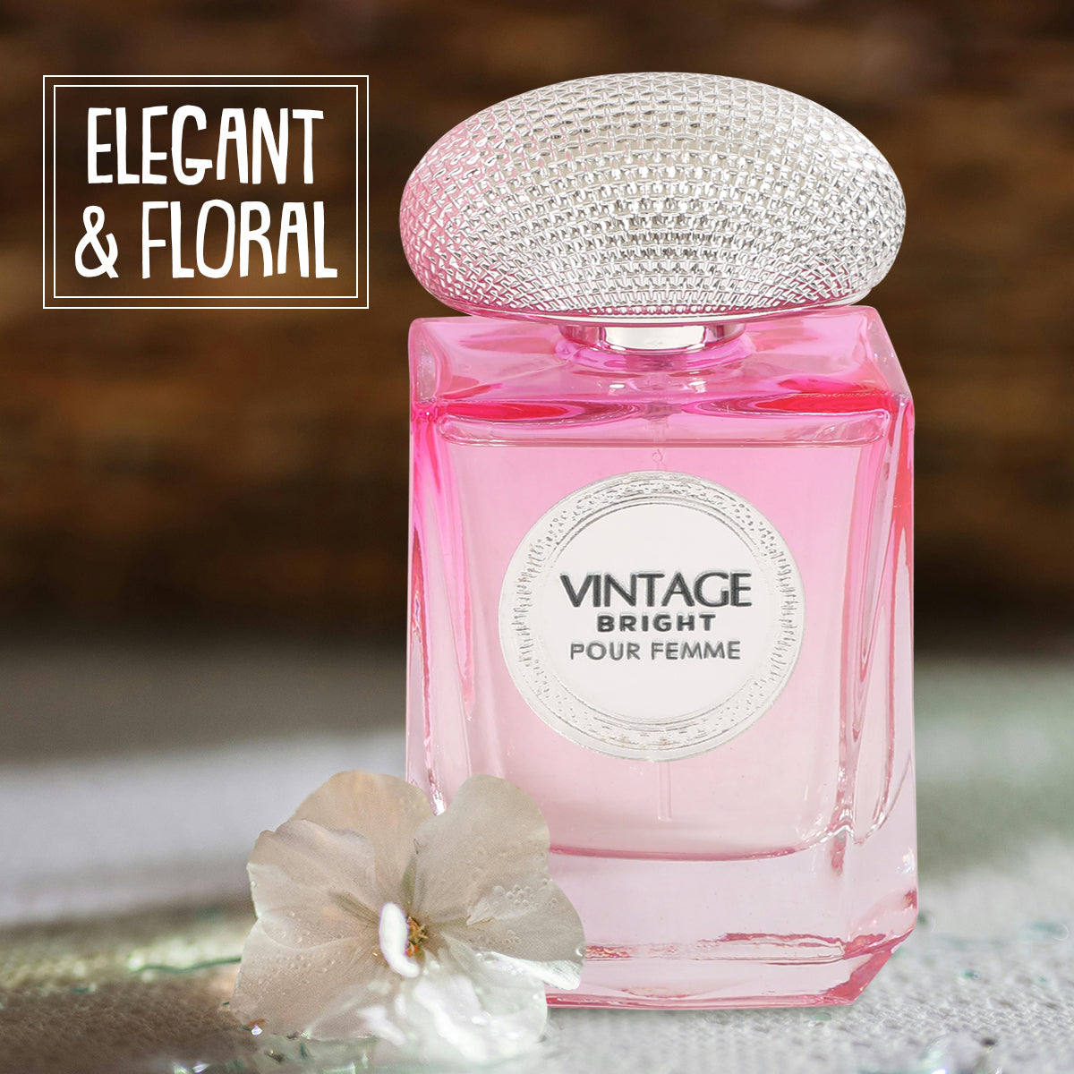 Vintage Bright Spray Perfume Eau De Parfum For Women - 100ML/3.4FL.OZ.