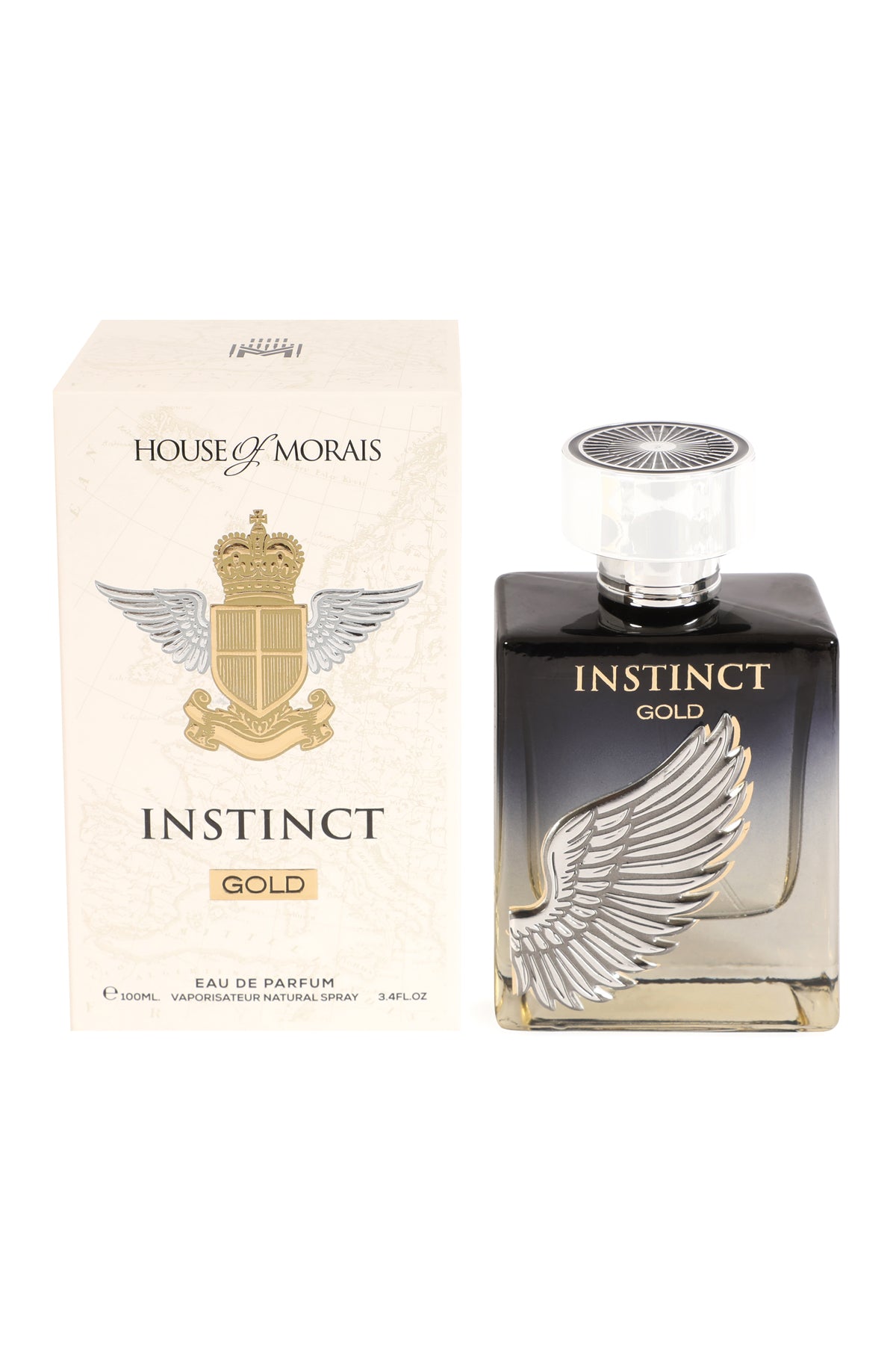 Instinct Gold Spray Perfume Eau De Parfum For Men - 100ML/3.4FL.OZ.