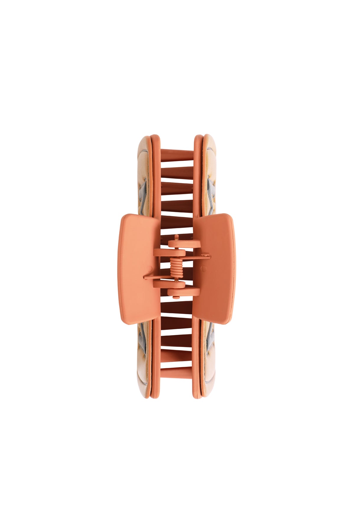 Football "Mom" Faux Leather Hair Claw