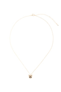 Cat Mom Engrave Pendant Necklace