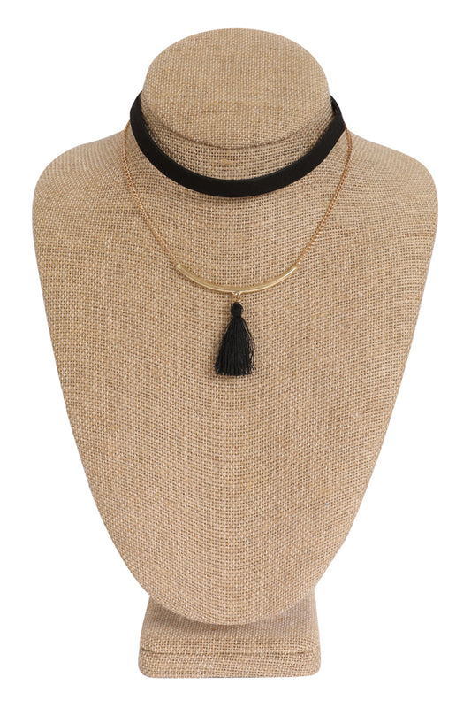 Bohemian Layered Choker Necklace