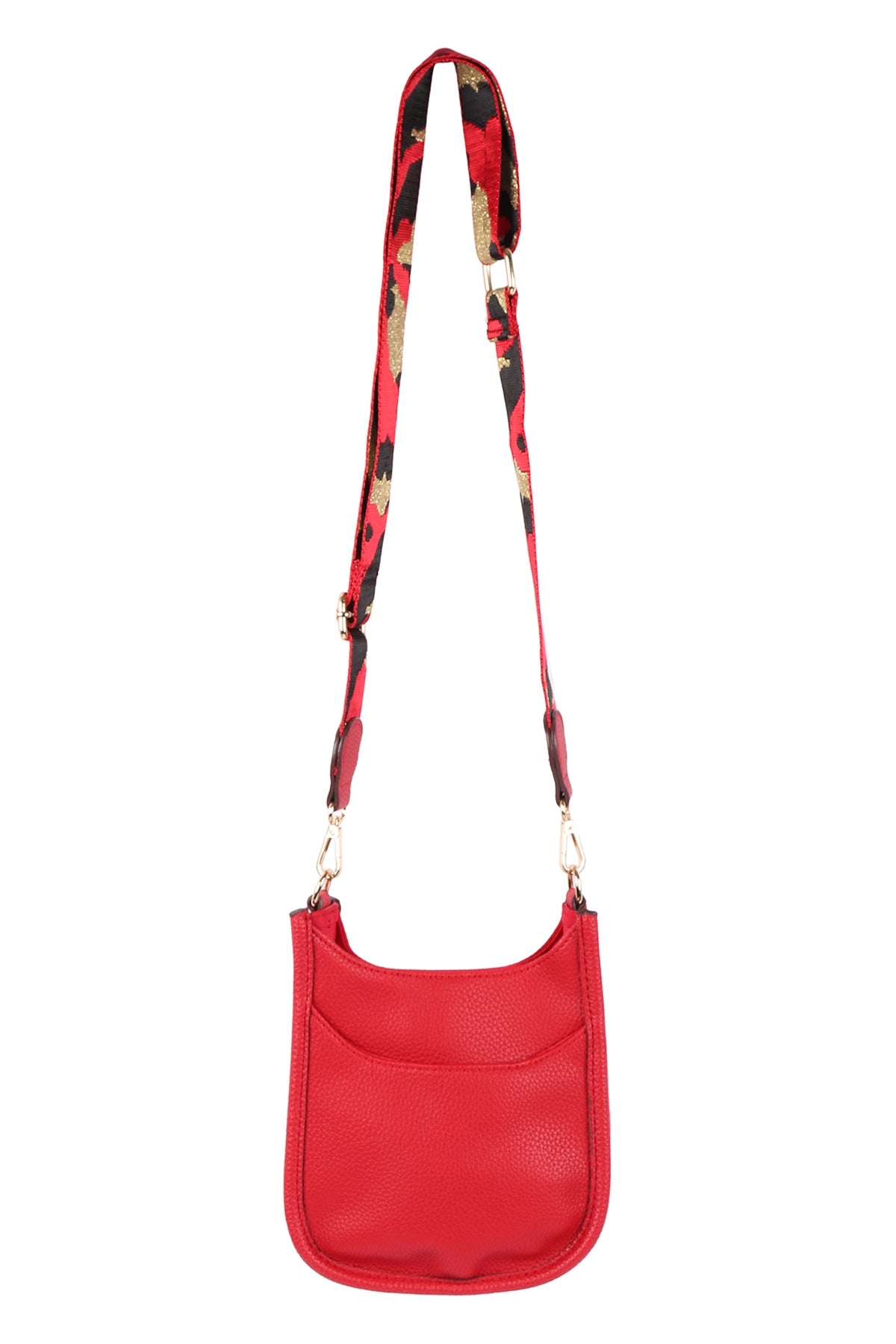 Women's Leather Shoulder Bag With Wide Changeable Strap
