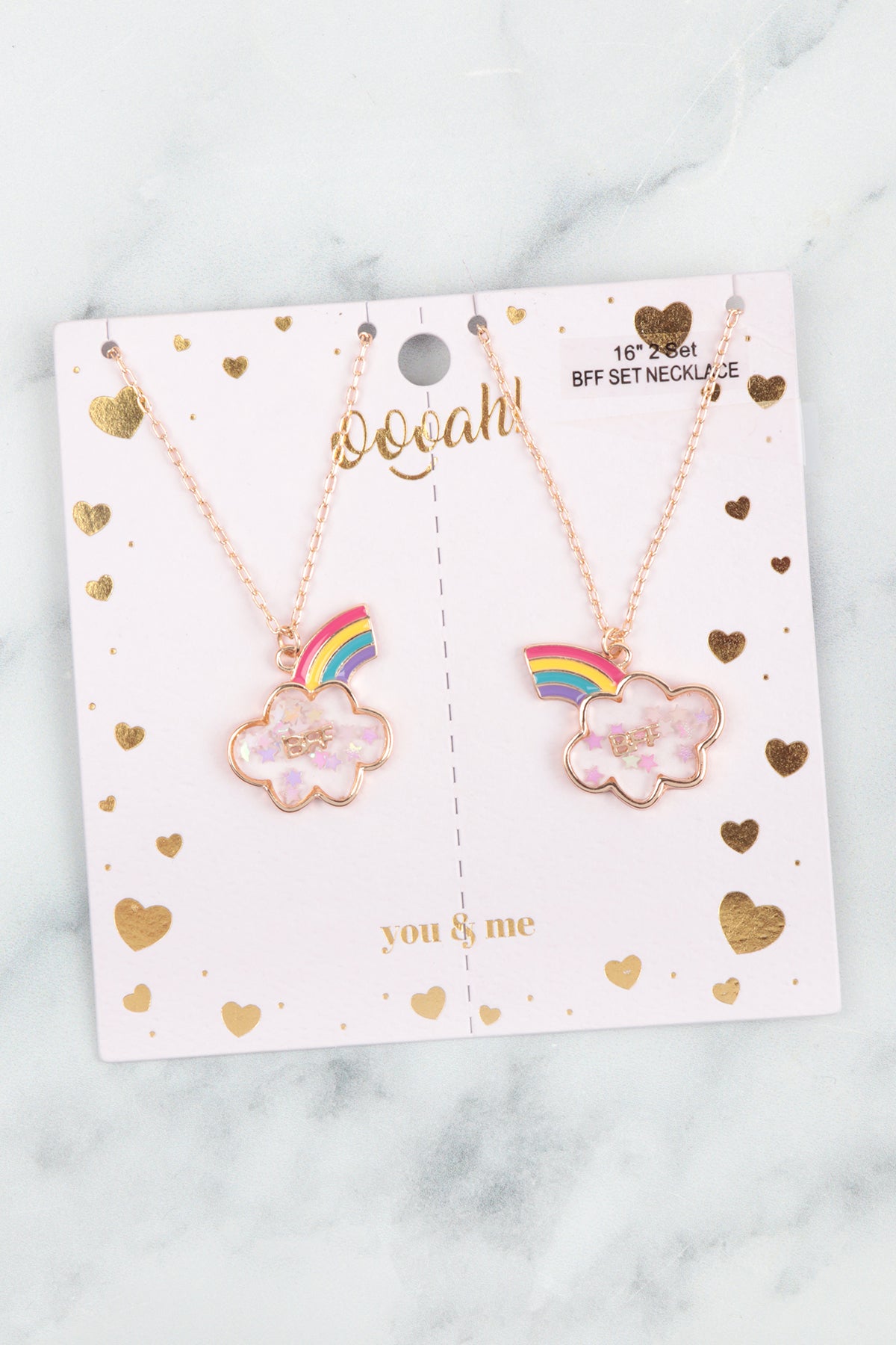Cloud Cute BFF 2 Set Pendant Necklace