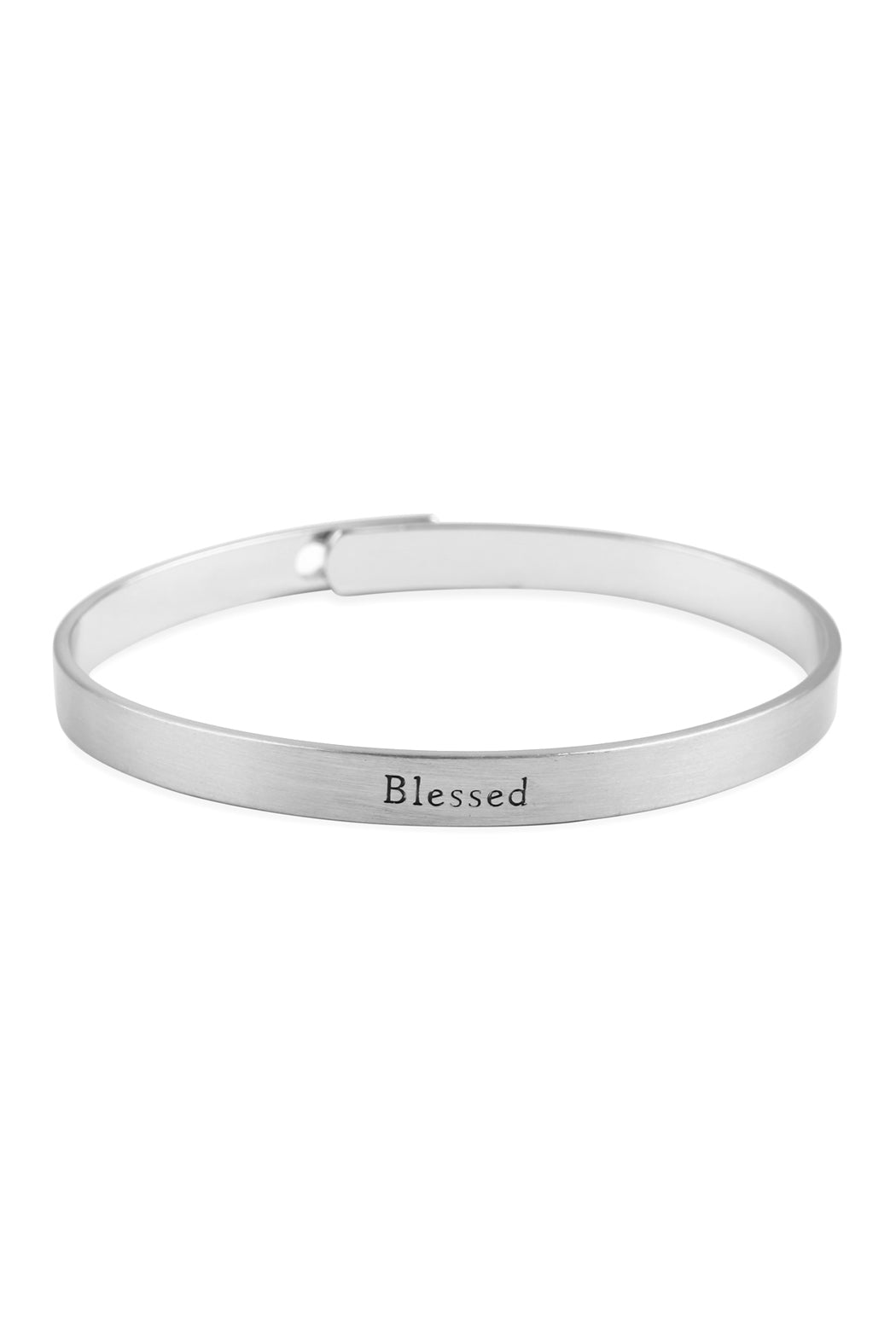 Blessed Inspiration Metal Cuff Bracelet