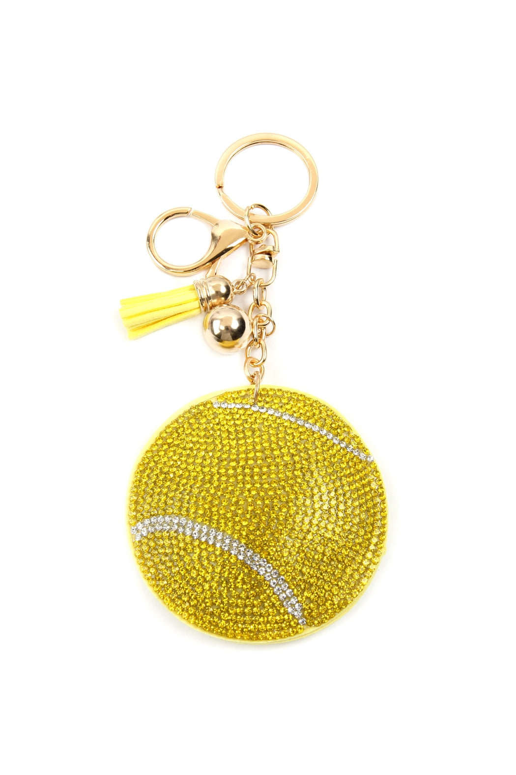 Sports Tennis Ball Keychain
