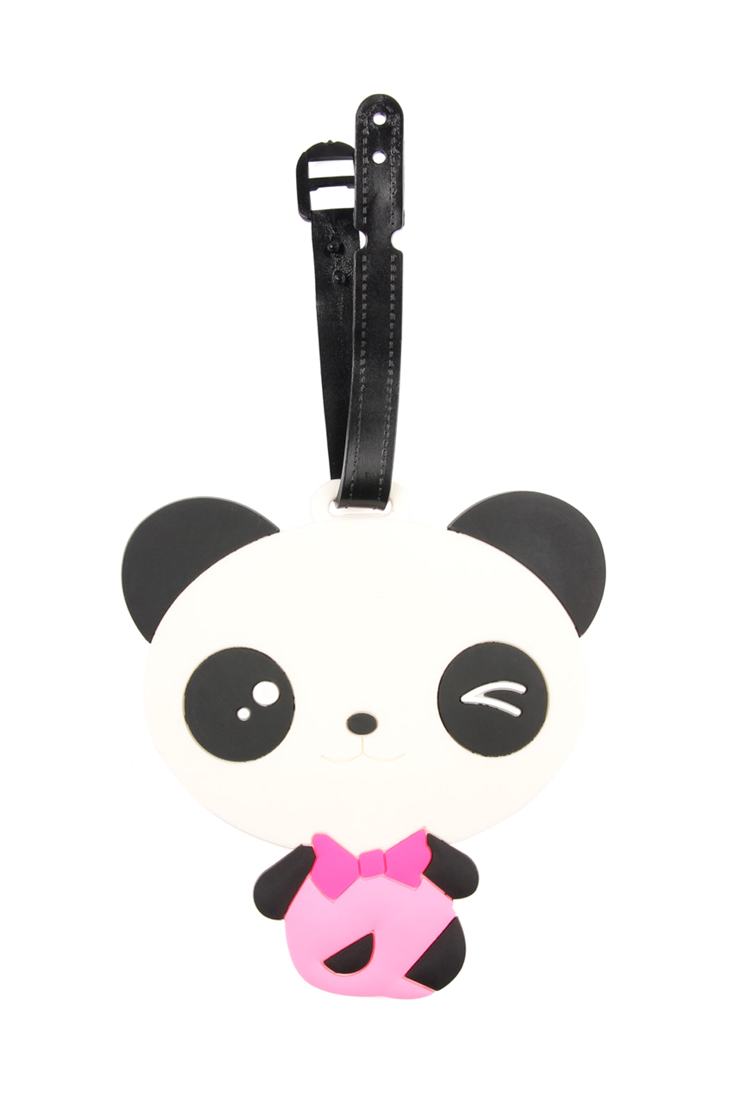Panda Blinking Keychain Tag