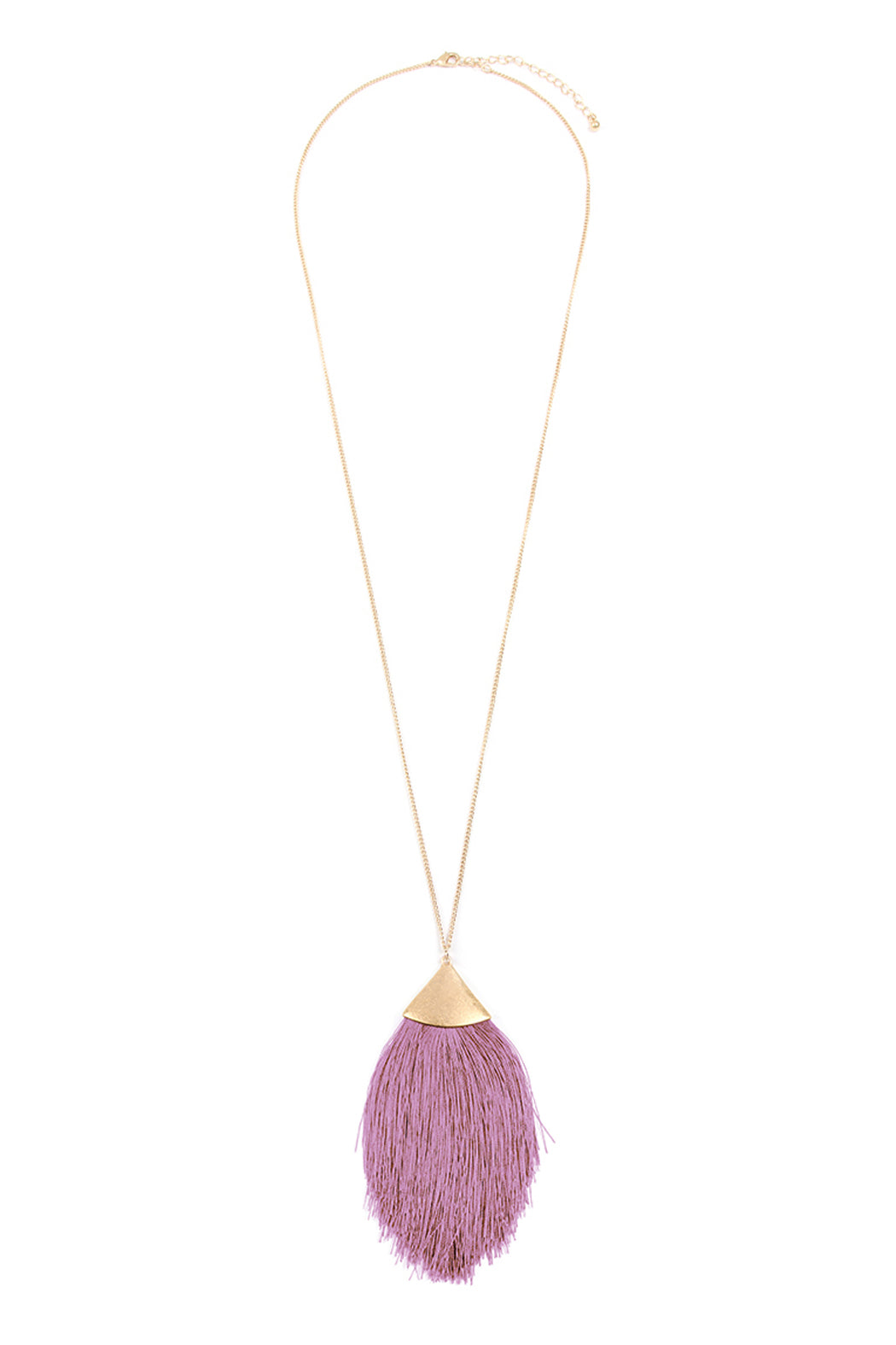 Tassel Pendant Necklace